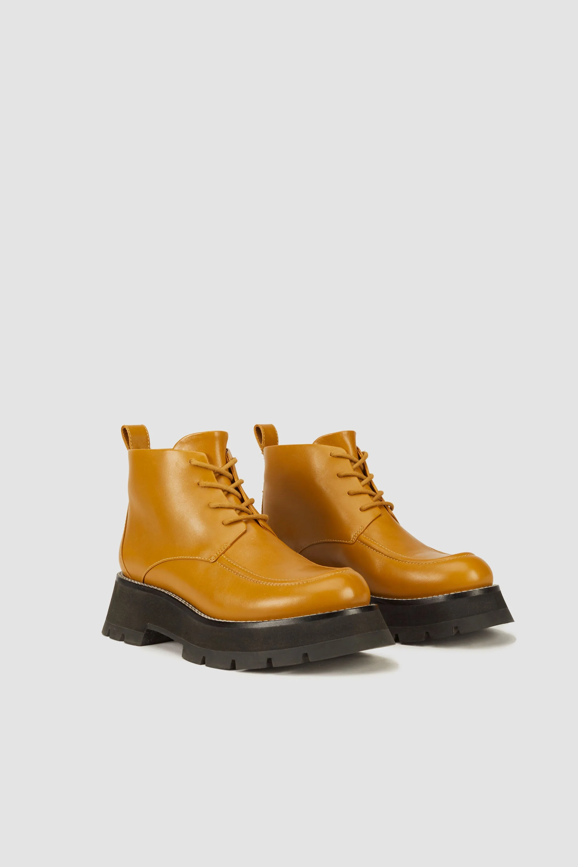 Kate Lace-Up Ankle Combat Boots - Image 3