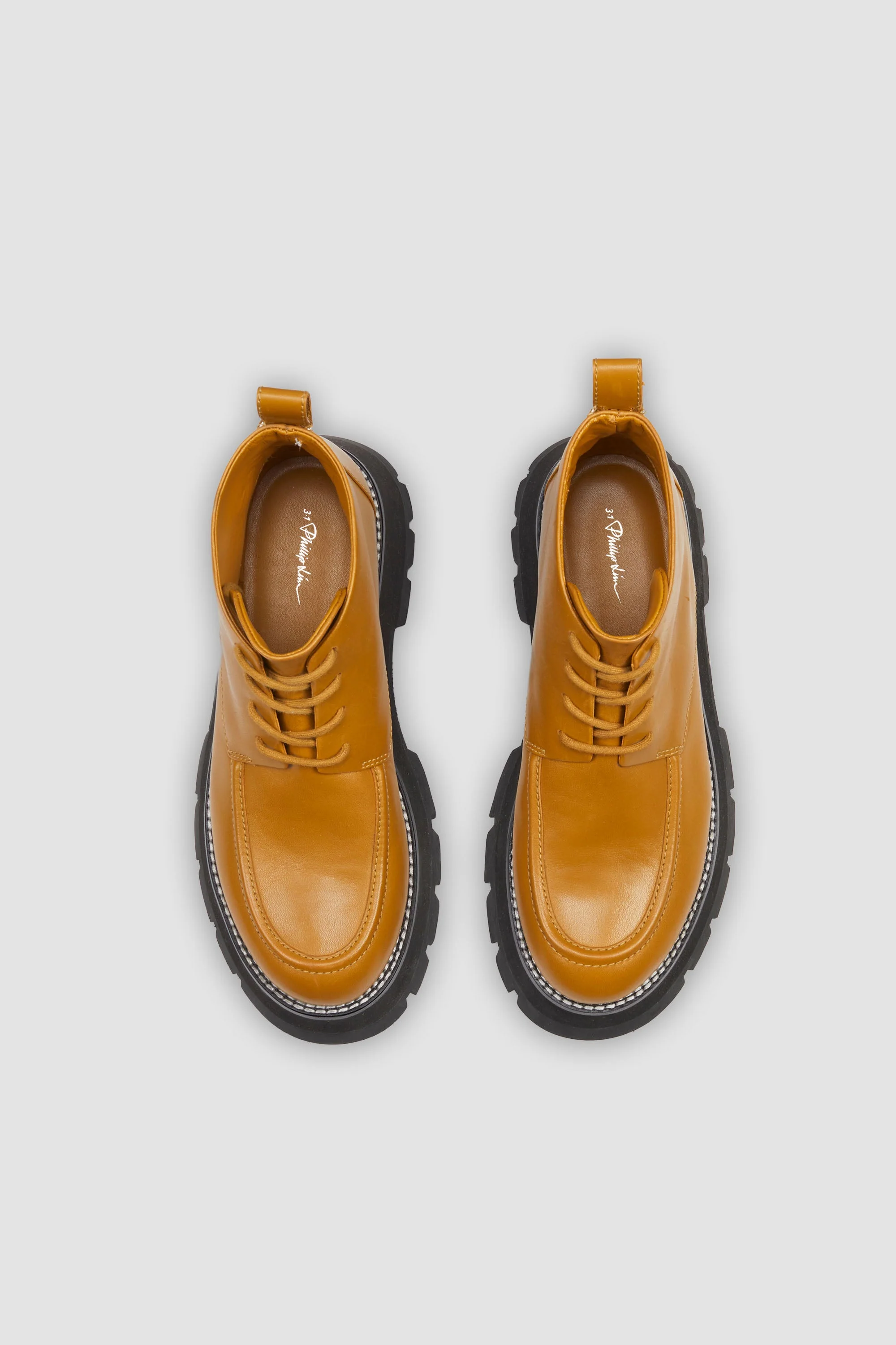 Kate Lace-Up Ankle Combat Boots - Image 5