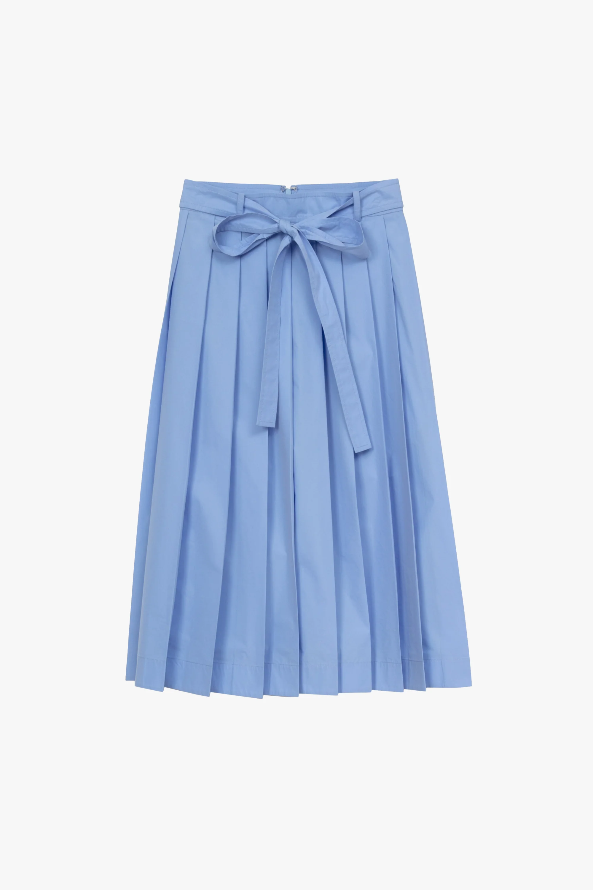Knife Pleat Belted Skirt - Image 11