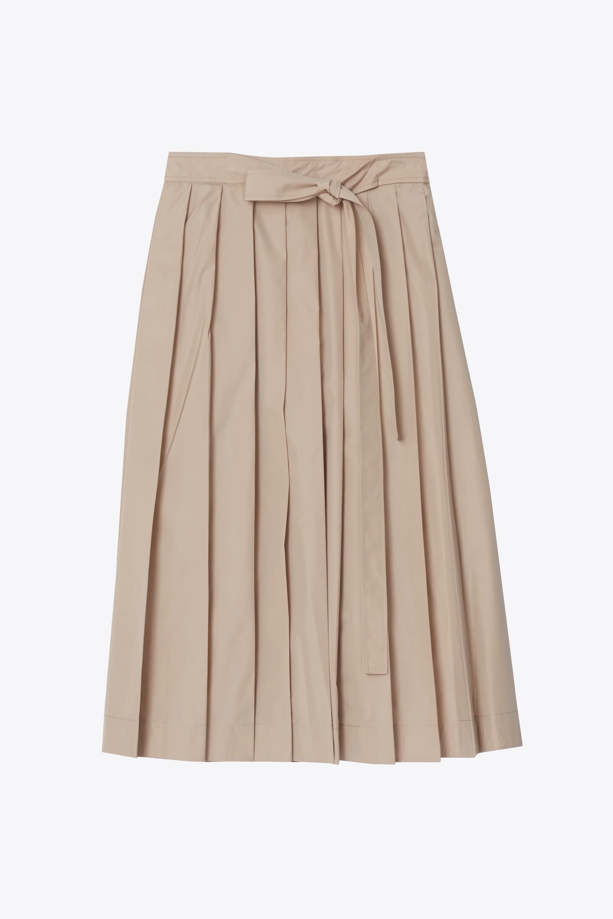 Knife Pleat Belted Skirt - Image 19