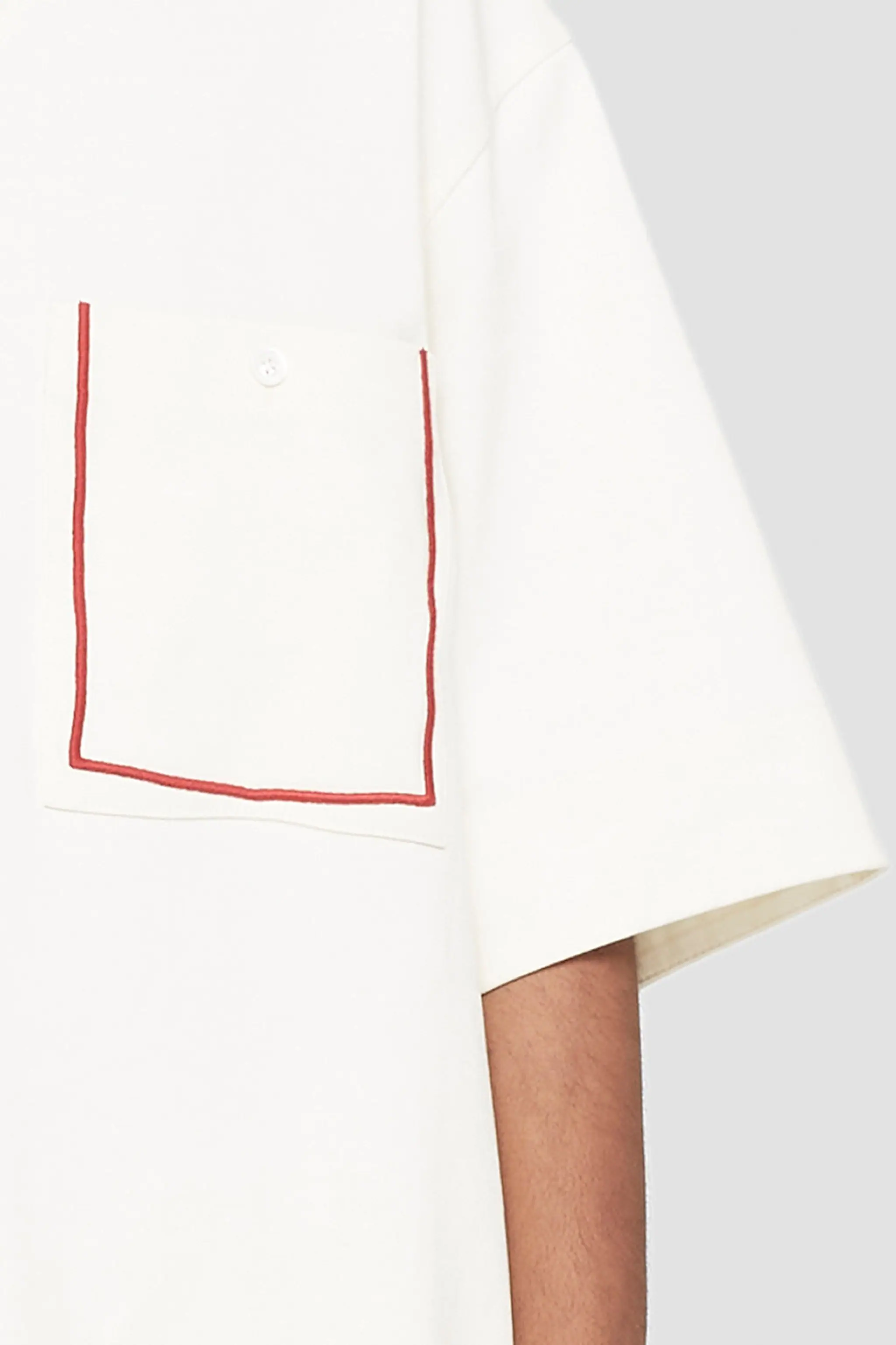V-Neck Knit Shirt - Image 11