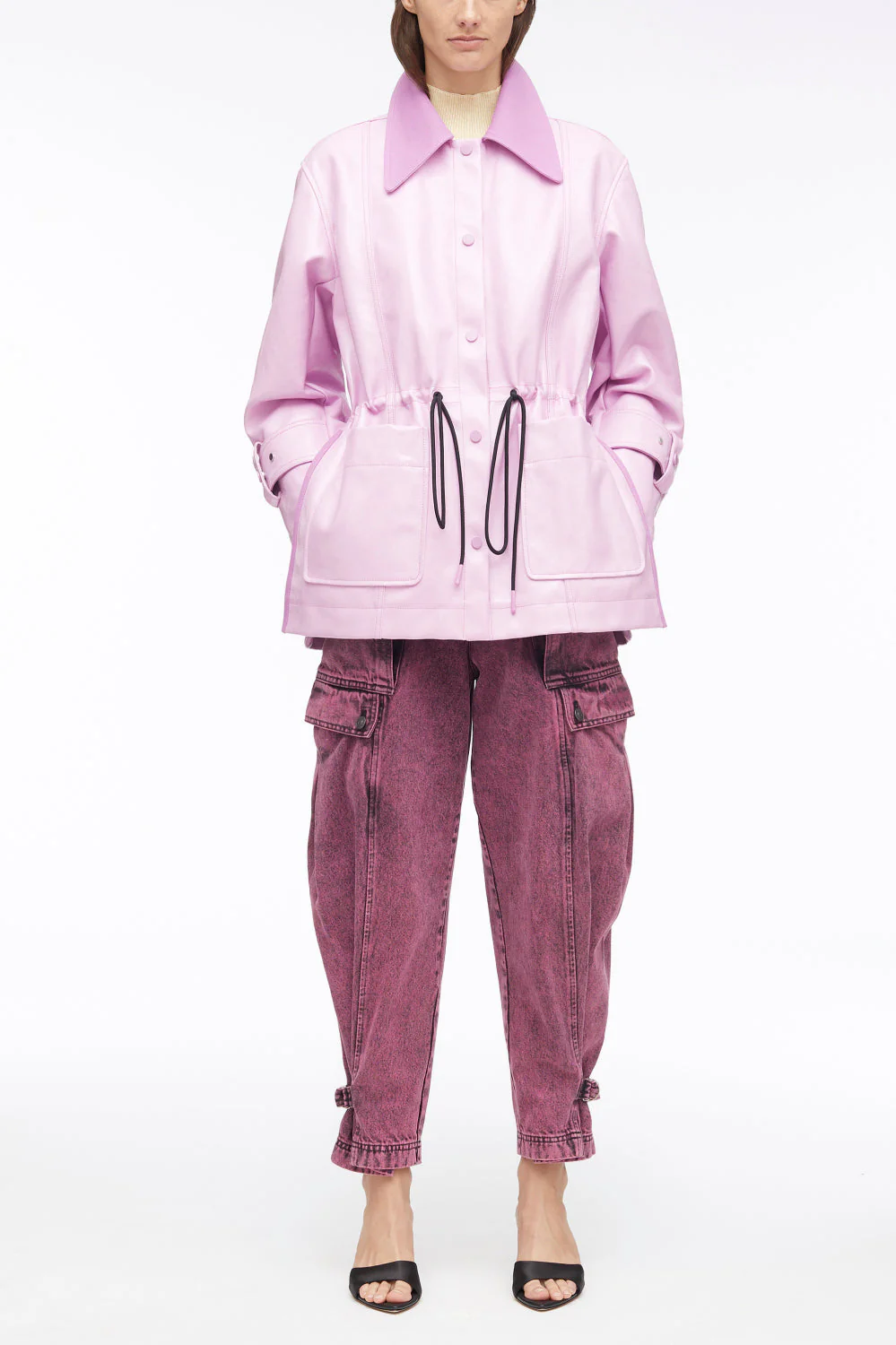 Laminated Cotton Canvas Field Jacket - Image 5