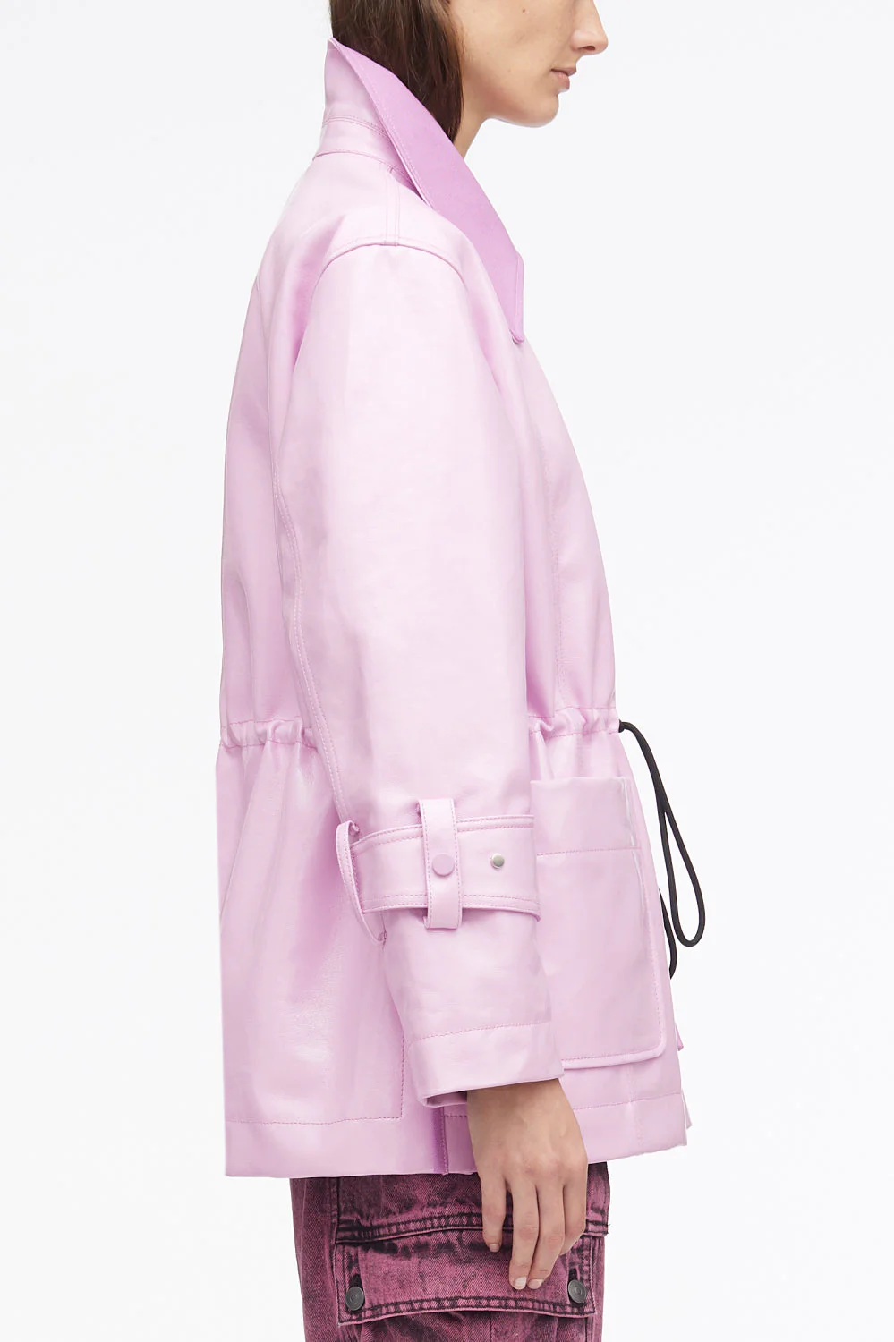 Laminated Cotton Canvas Field Jacket - Image 7