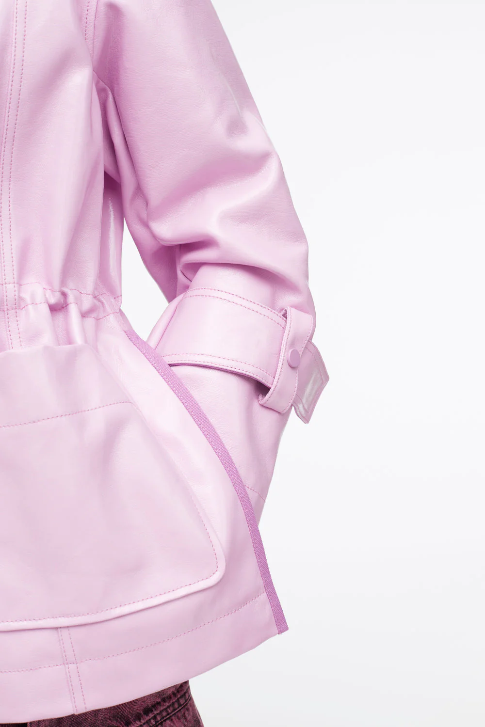 Laminated Cotton Canvas Field Jacket - Image 9