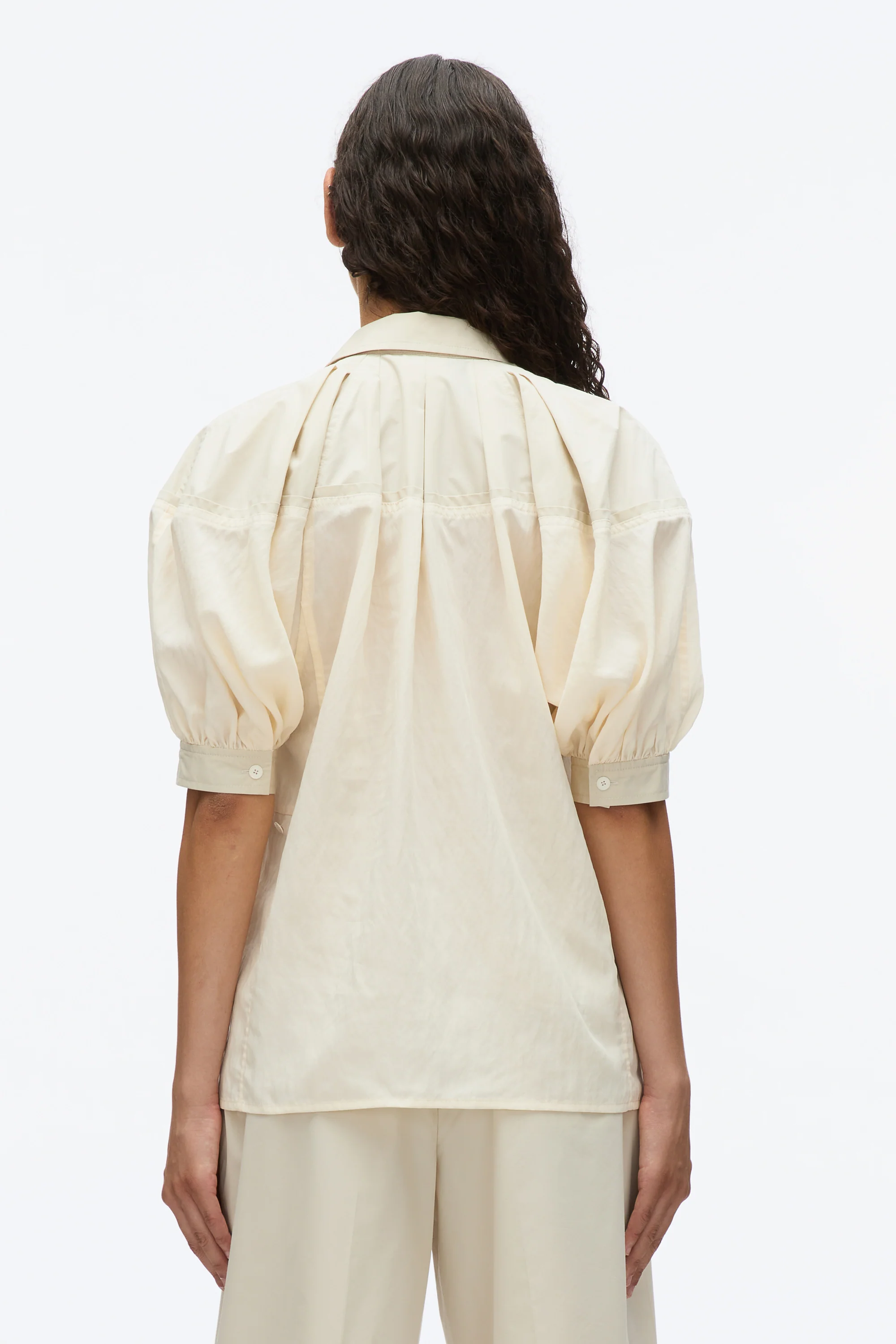 Lantern Sleeve Combo Shirt - Image 9