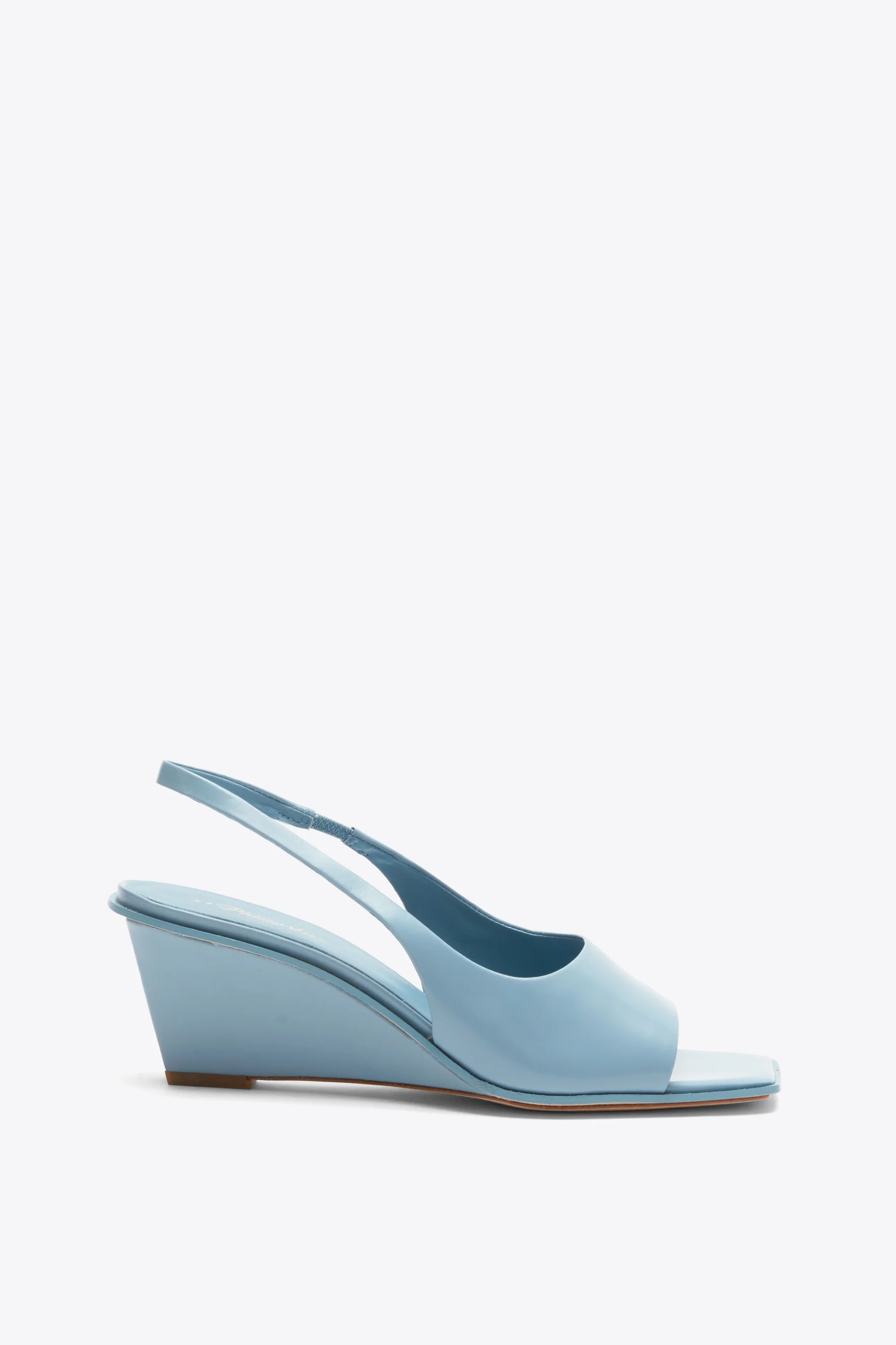 Laura - 60MM Slingback Wedge Sandal - Image 4
