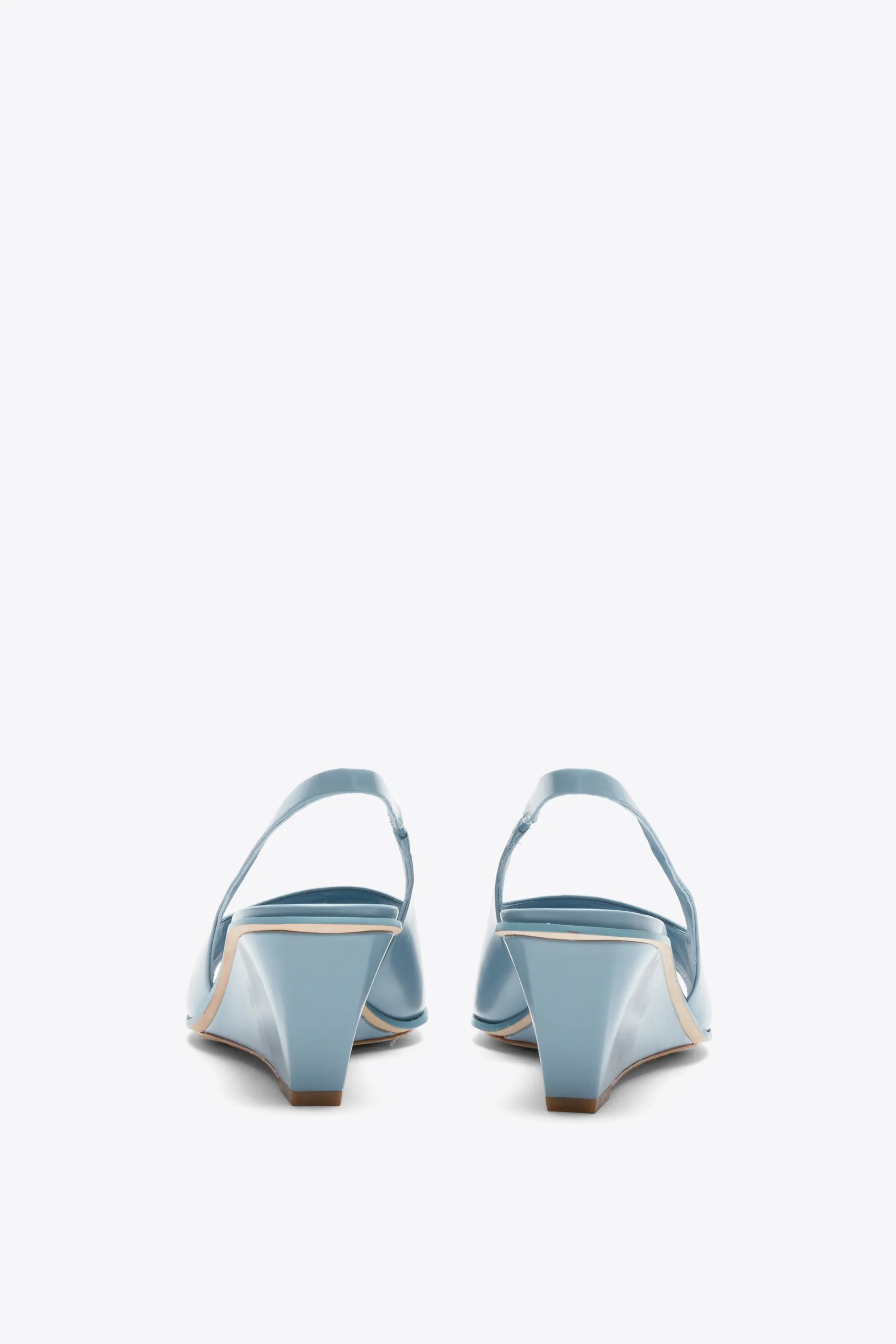 Laura - 60MM Slingback Wedge Sandal - Image 6