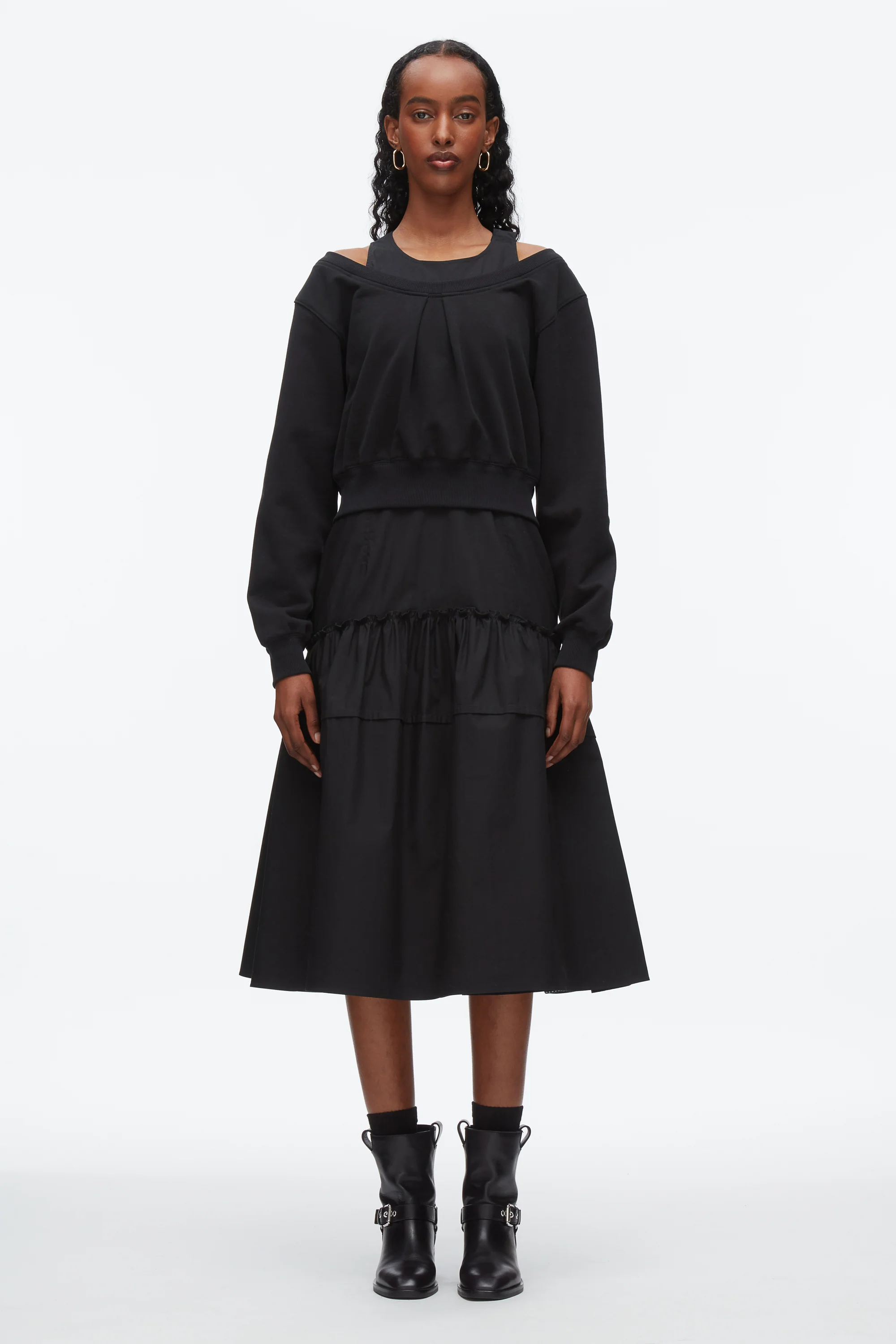 Layered Tank Combo Dress - Image 3