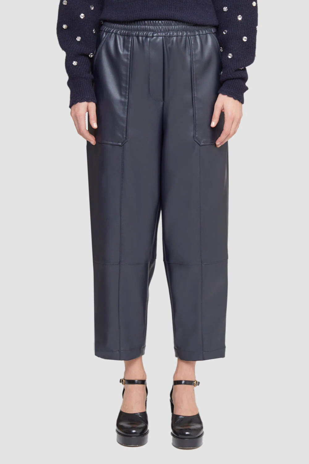 Leather Alternative Pull-On Trouser - Image 2
