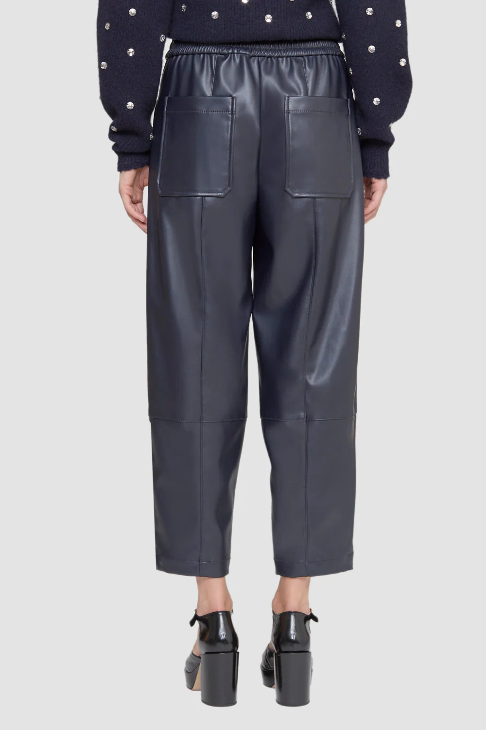 Leather Alternative Pull-On Trouser - Image 4