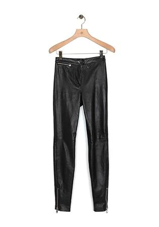 Leather Moto Stretch Legging