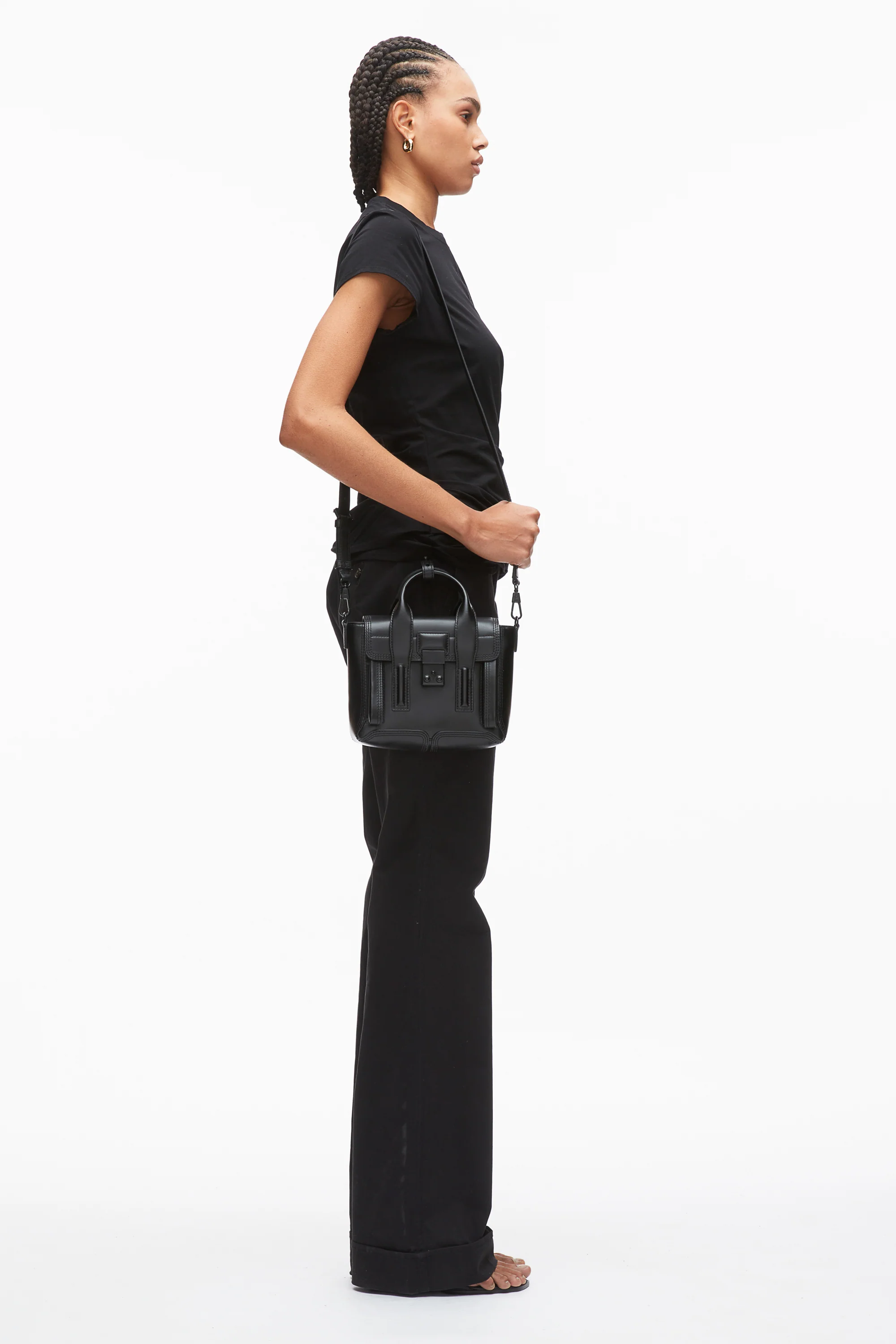 Pashli Mini Satchel Black on Black - Image 5