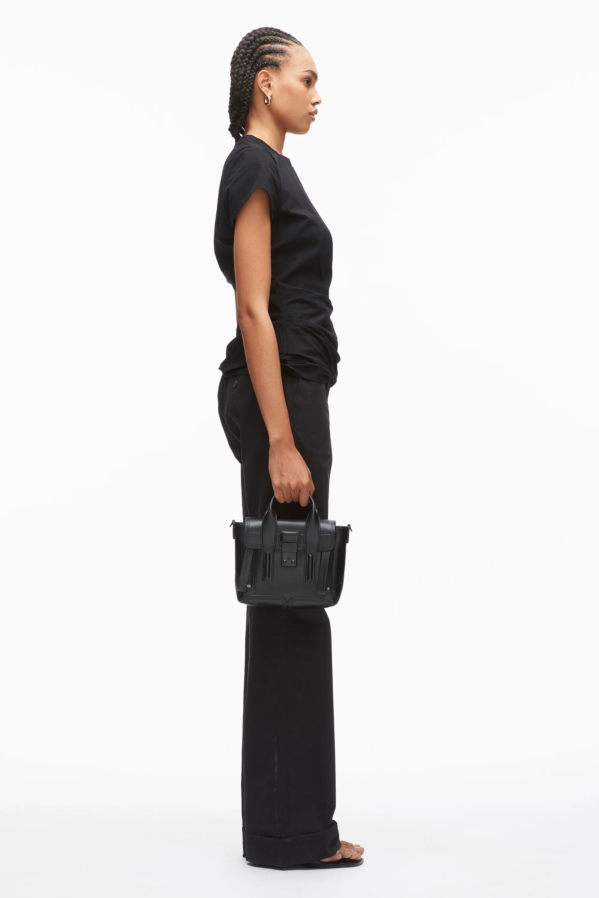 Pashli Mini Satchel Black on Black - Image 6