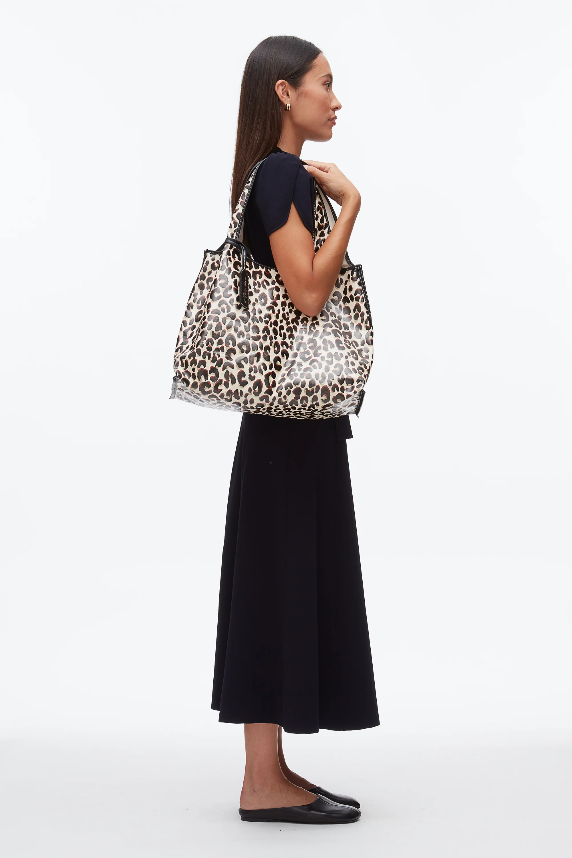 Leopard Print Market Tote - Image 4