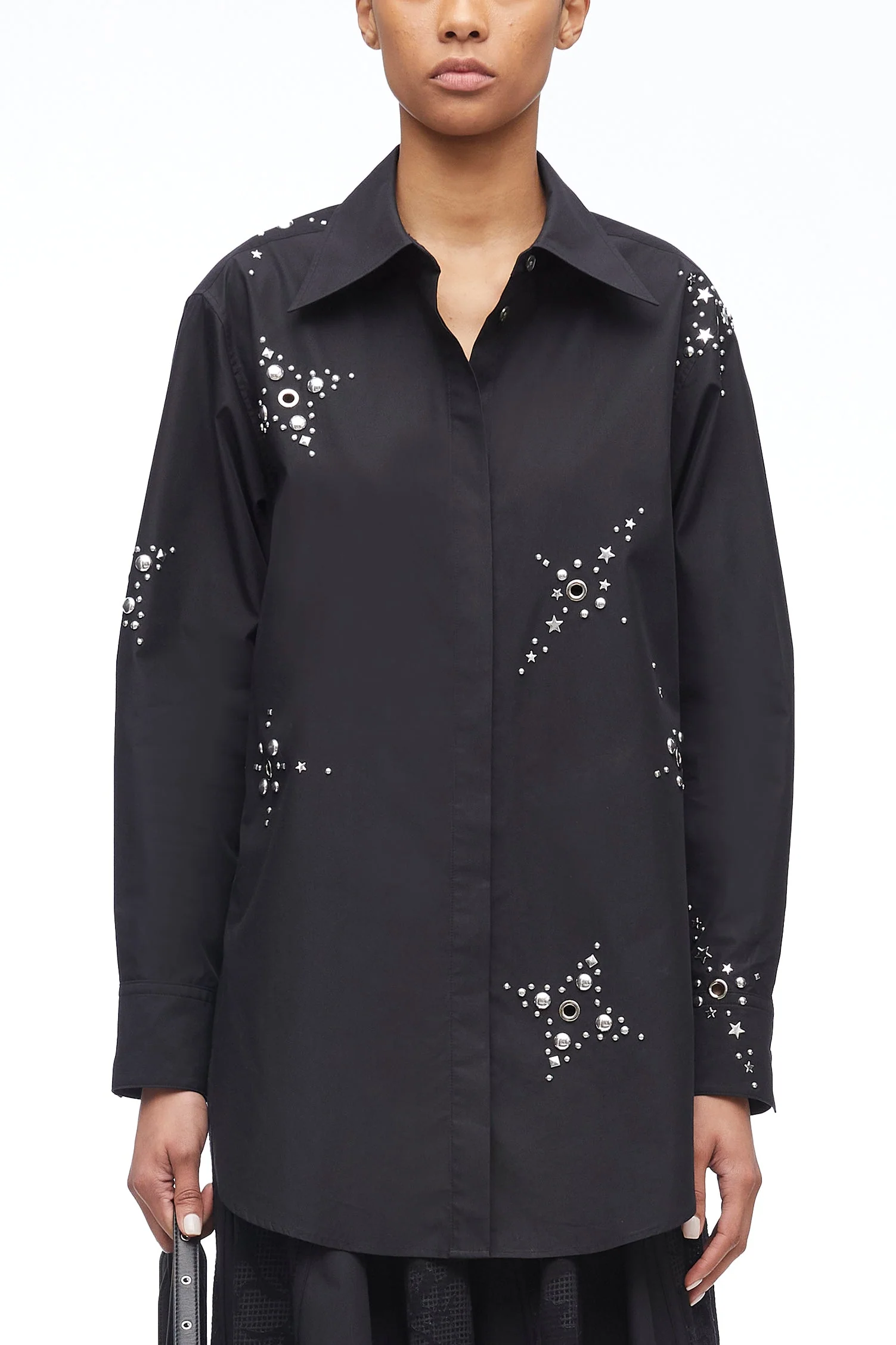 Liberty Embellished Button Up Shirt - Image 6