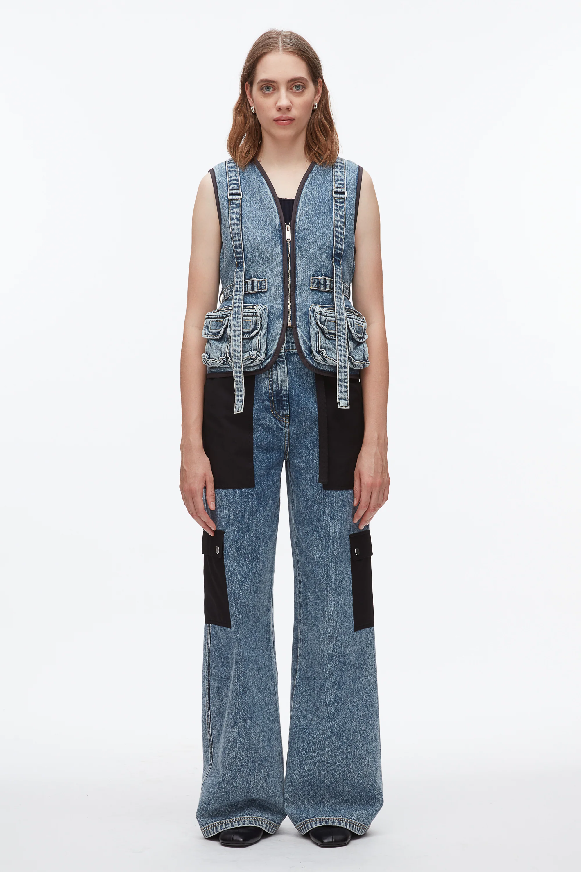 Denim Field Vest - Image 2