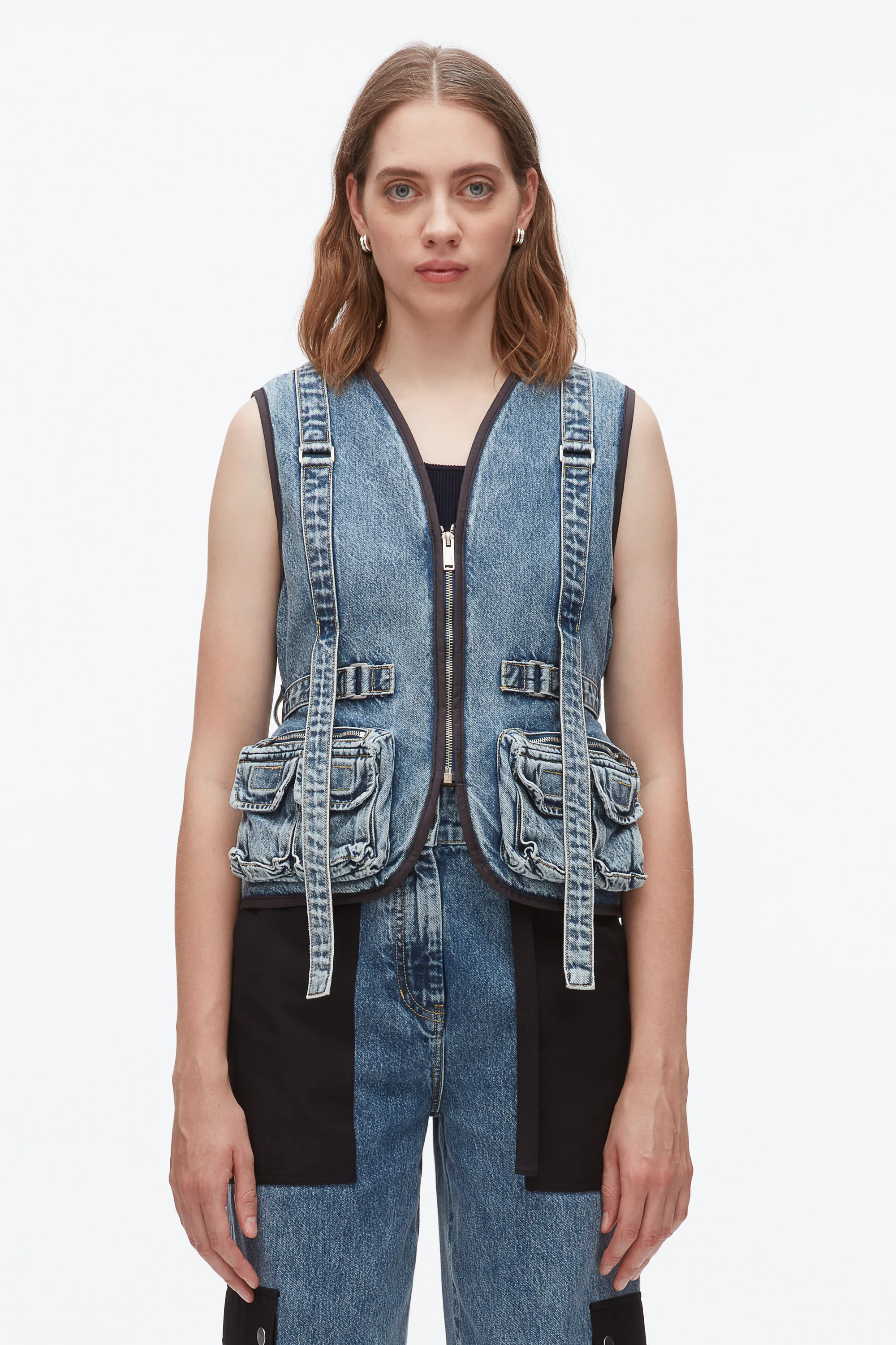 Denim Field Vest - Image 3