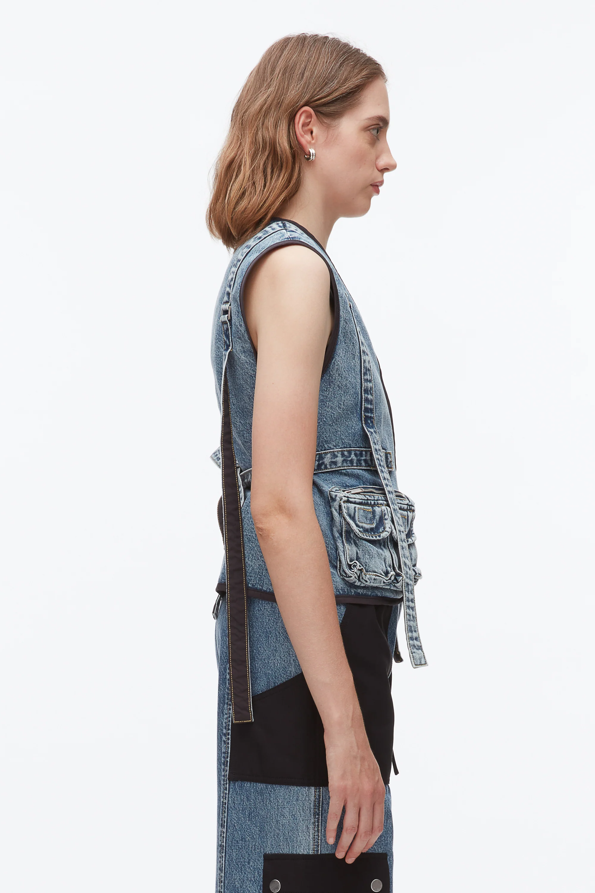 Denim Field Vest - Image 4