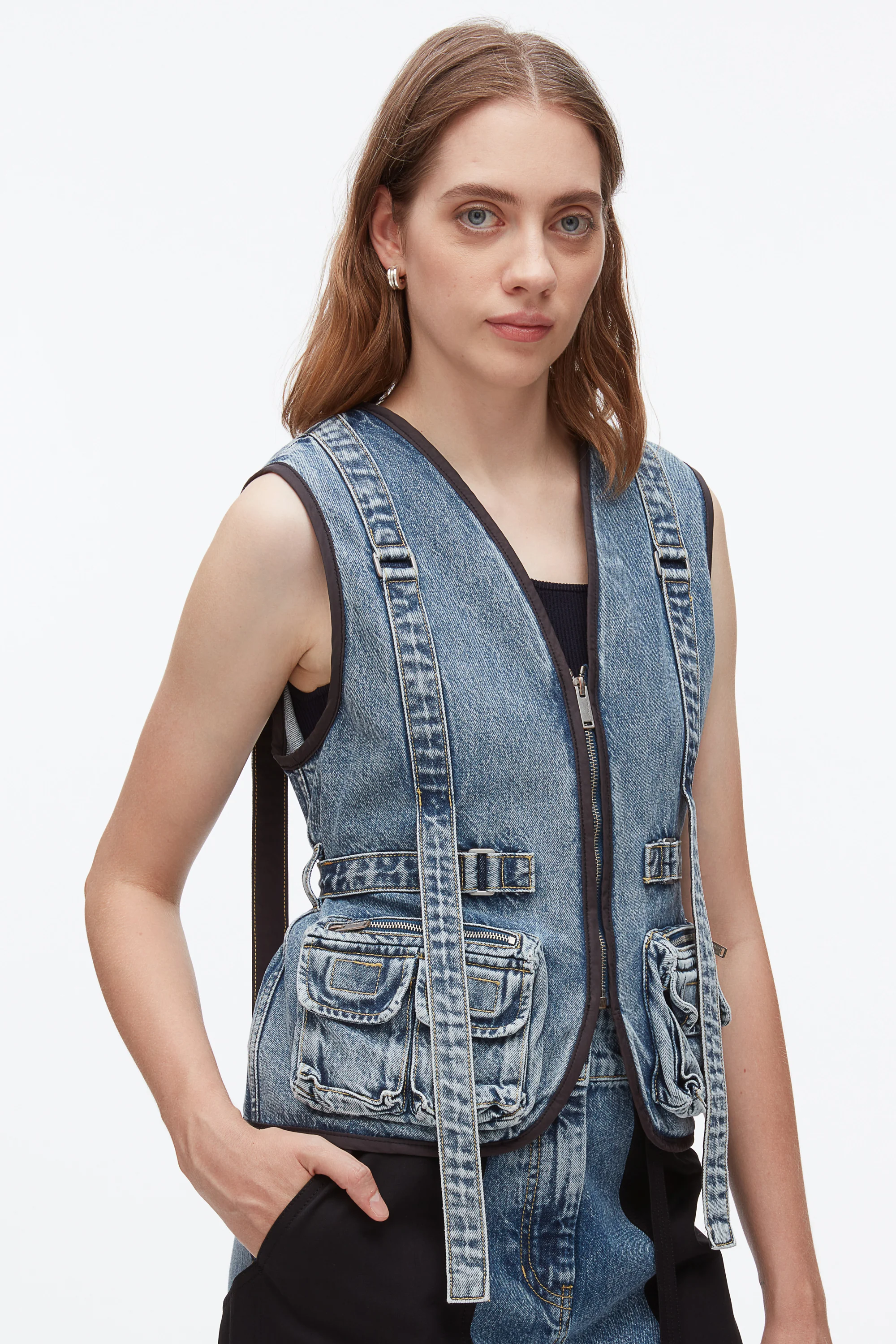 Denim Field Vest - Image 6