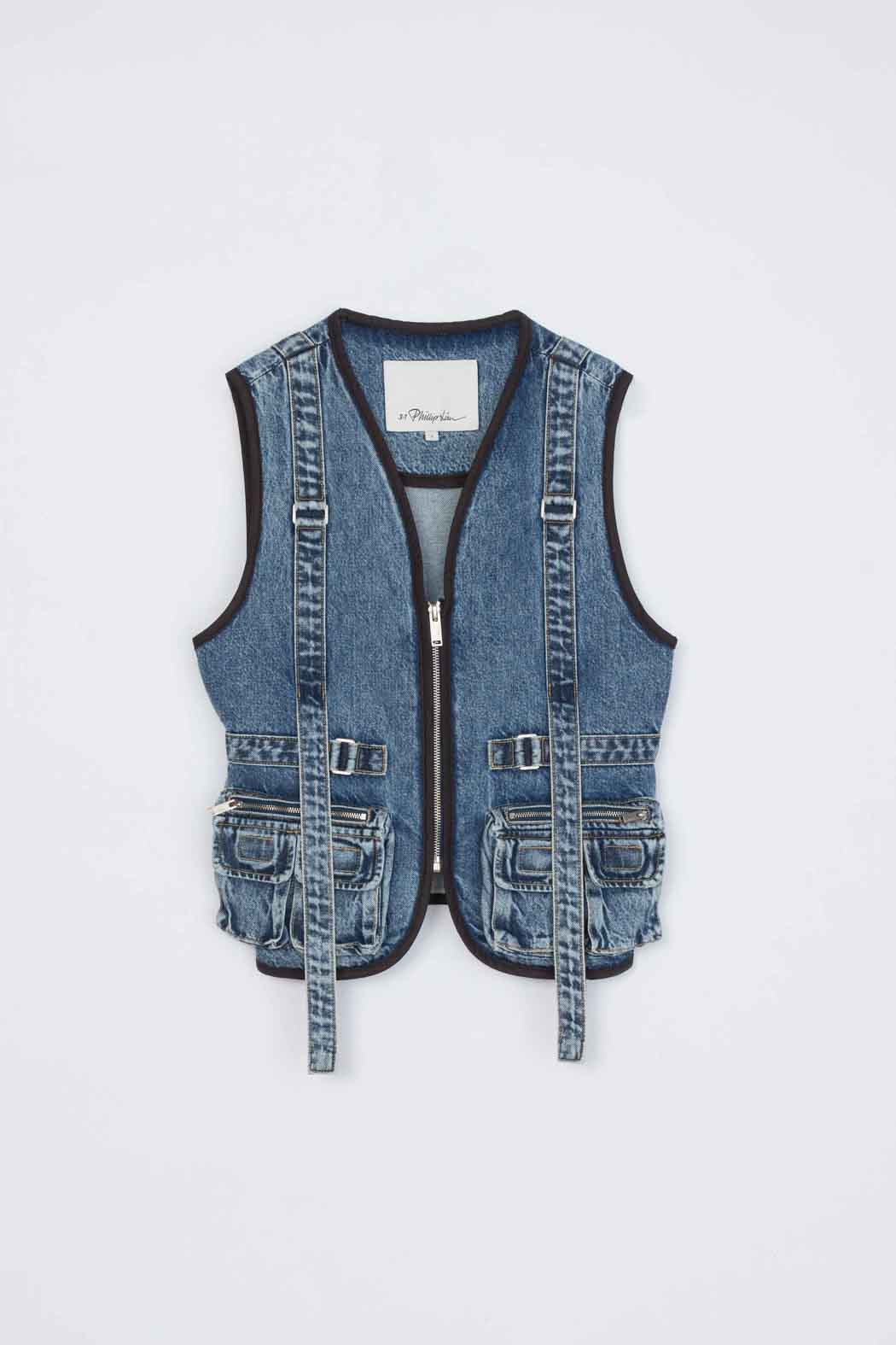 Denim Field Vest - Image 8