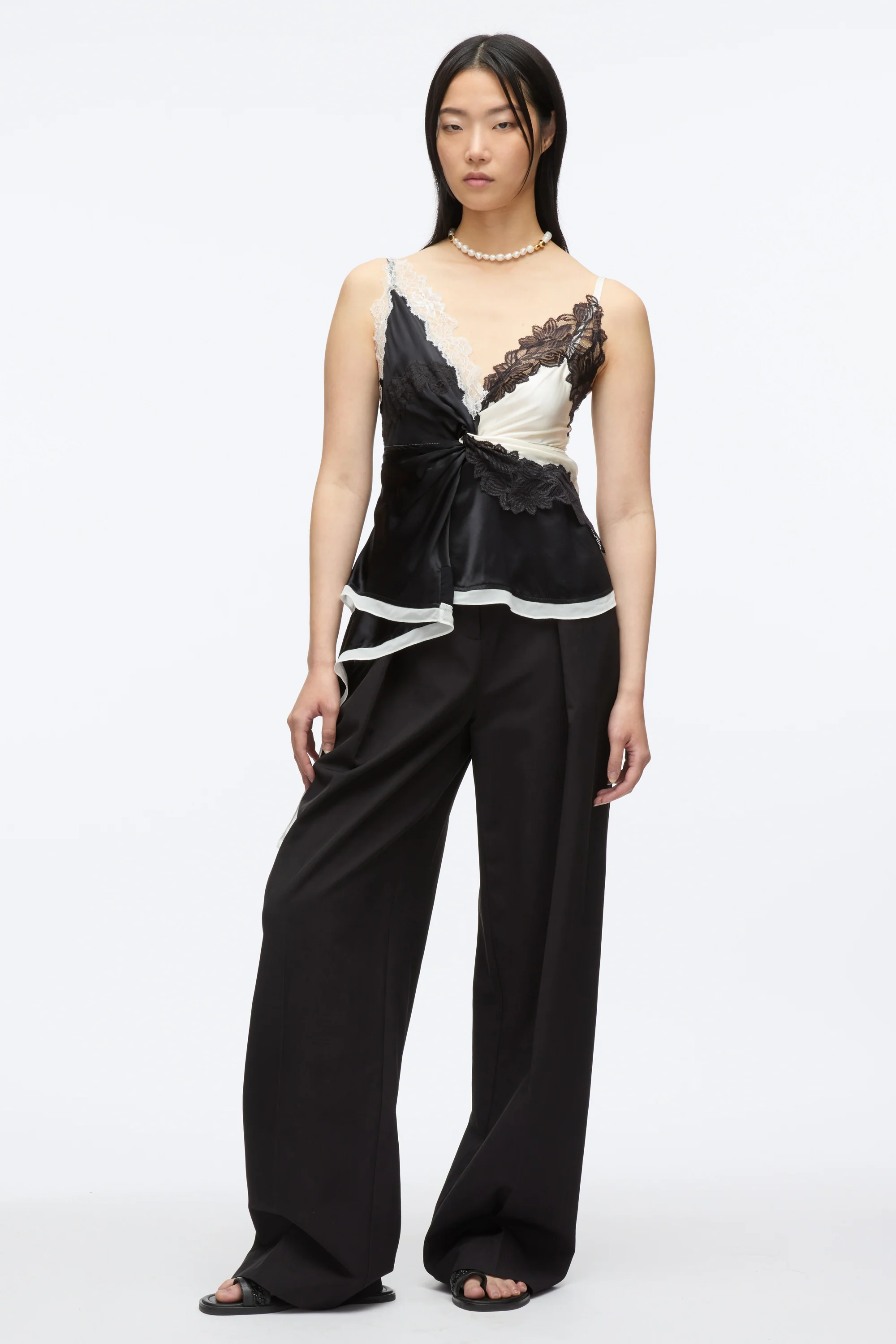Liquid Satin Twist Cami