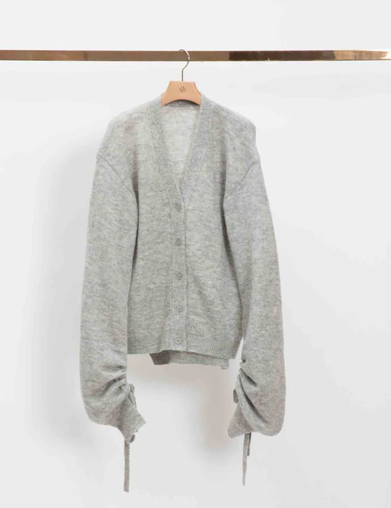 Lofty Alpaca Blend Shirred Sleeve - Image 4