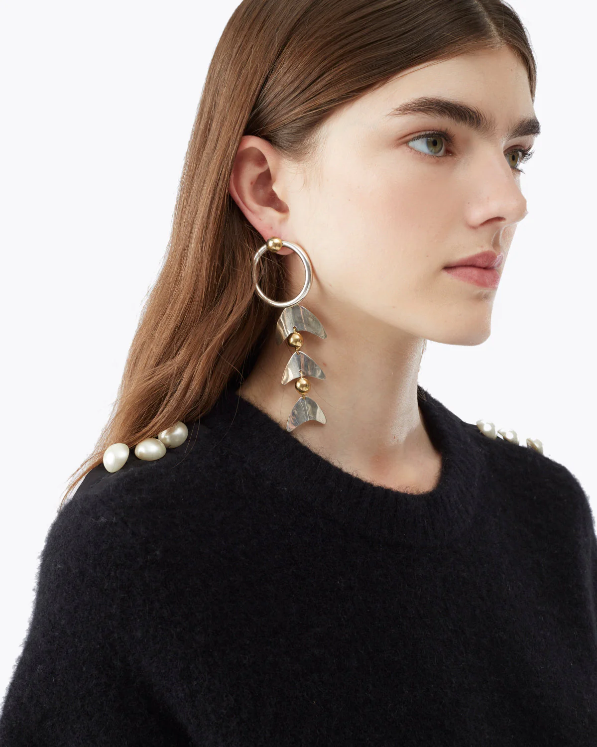Lofty Pullover W Pearl Shoulde - Image 8