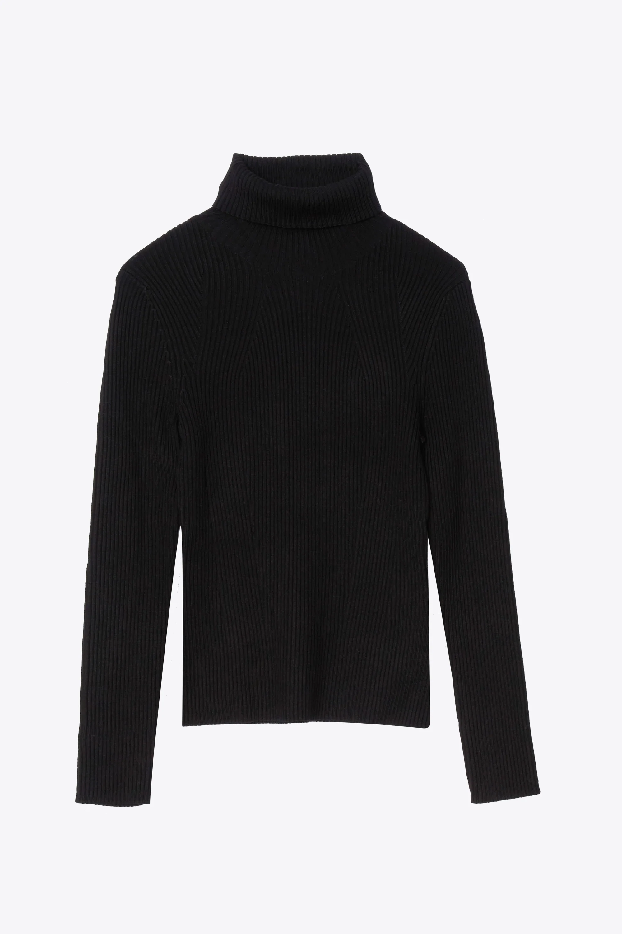 Long Sleeve Ribbed Turtleneck