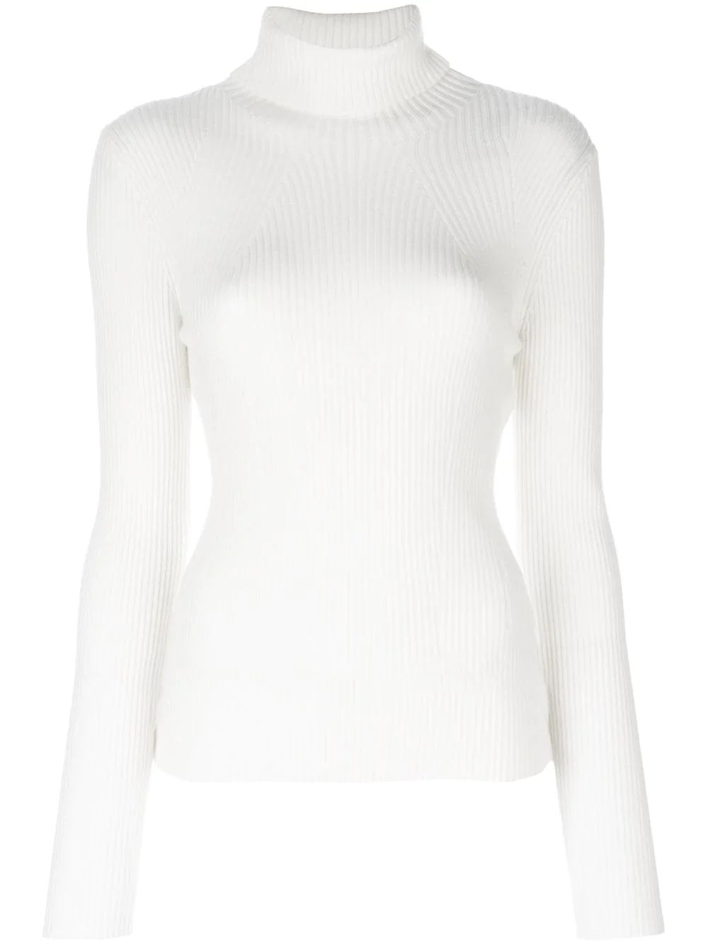 Long Sleeve Ribbed Turtleneck - Image 2