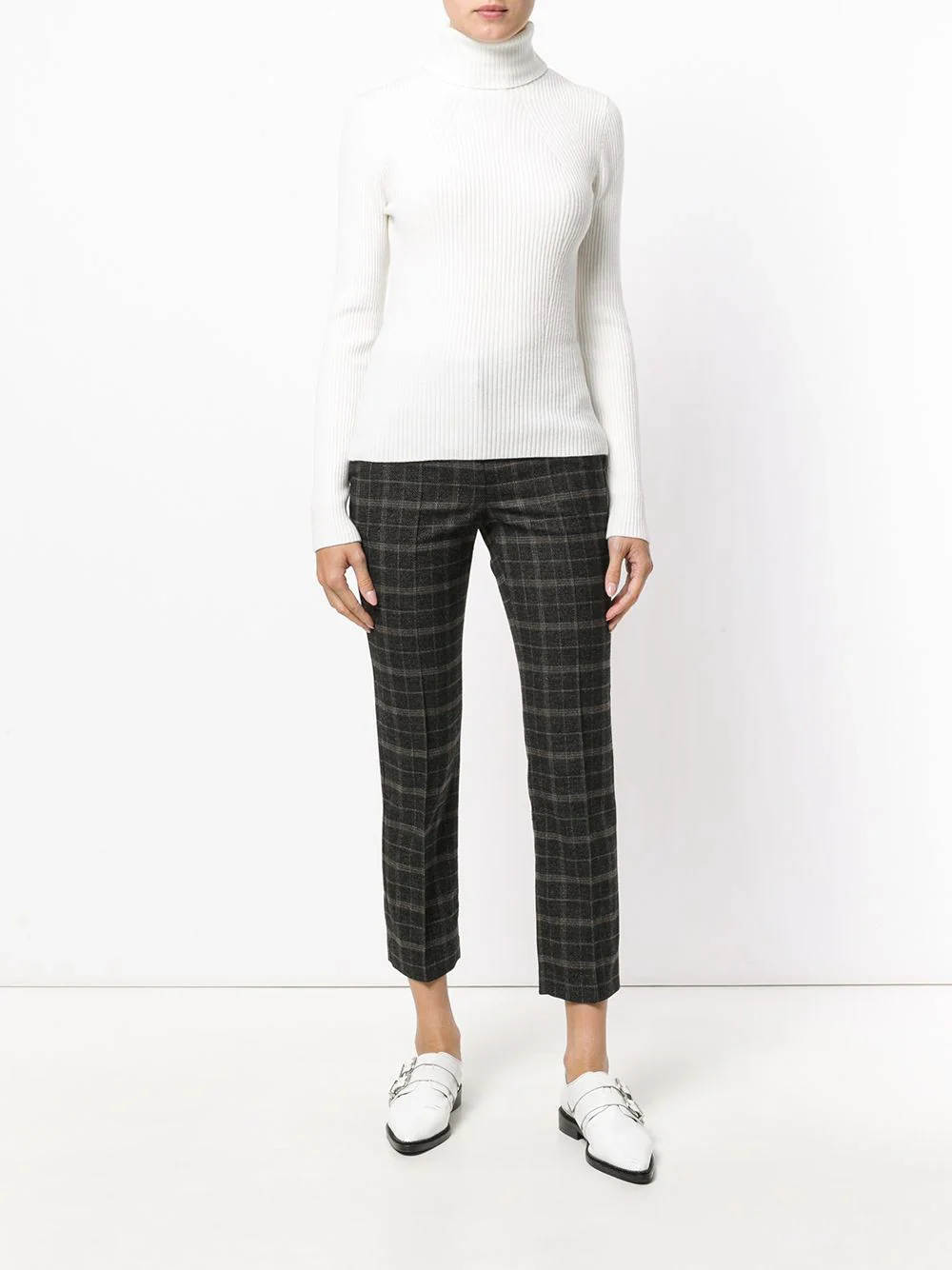 Long Sleeve Ribbed Turtleneck - Image 4