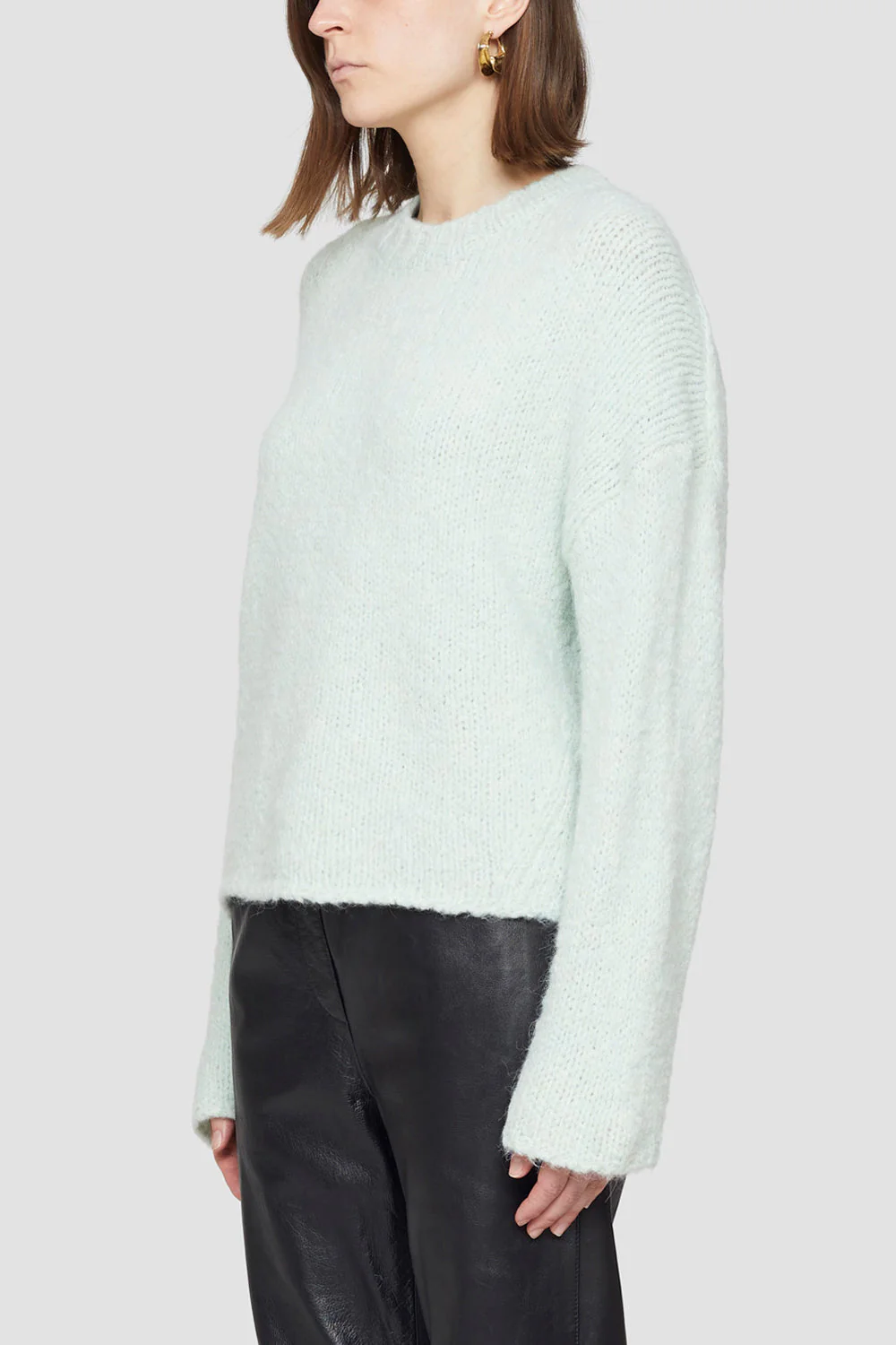 Ls Alpaca Wool Crewneck Sweate - Image 3