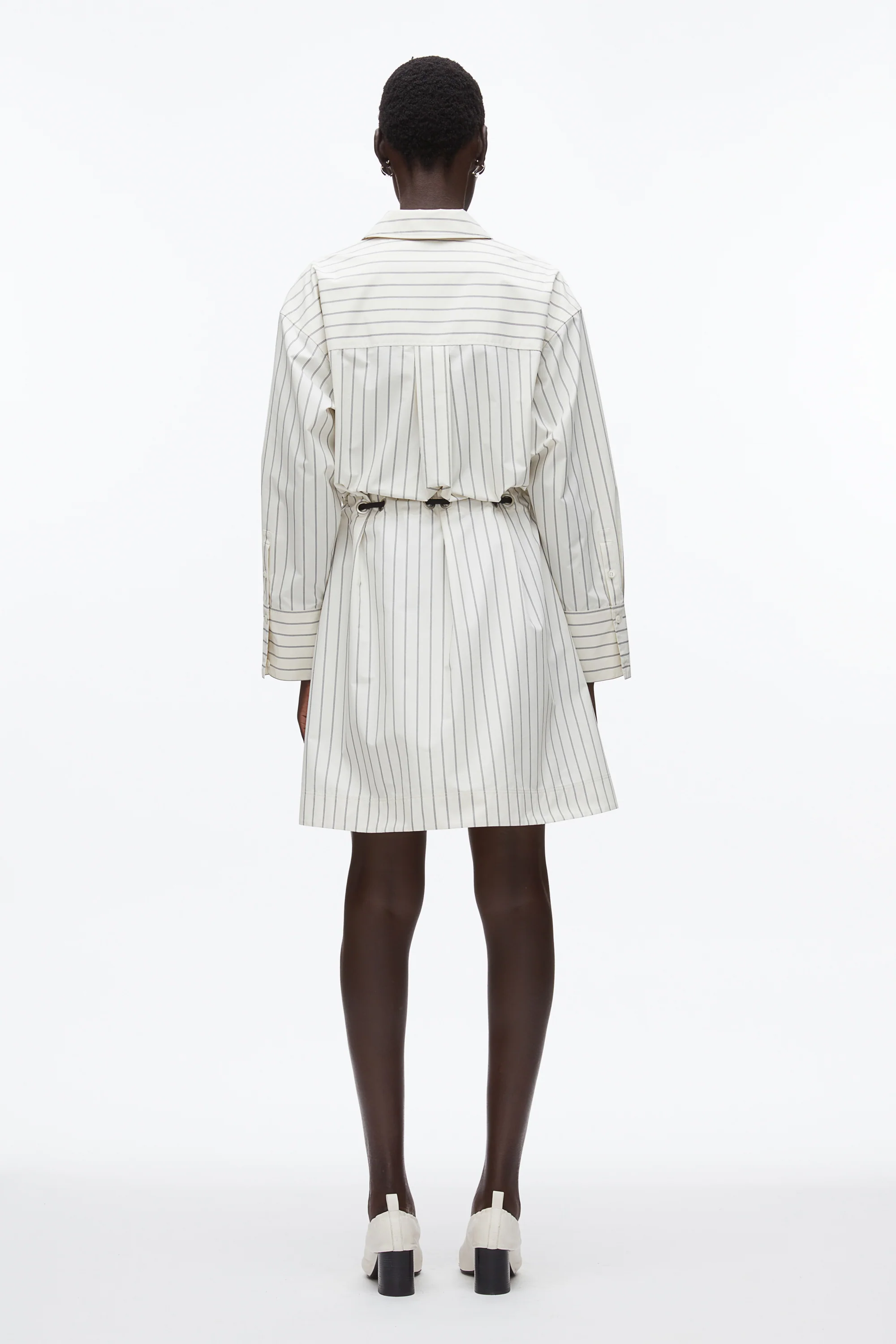 Shirt Dress with Ties - Image 4