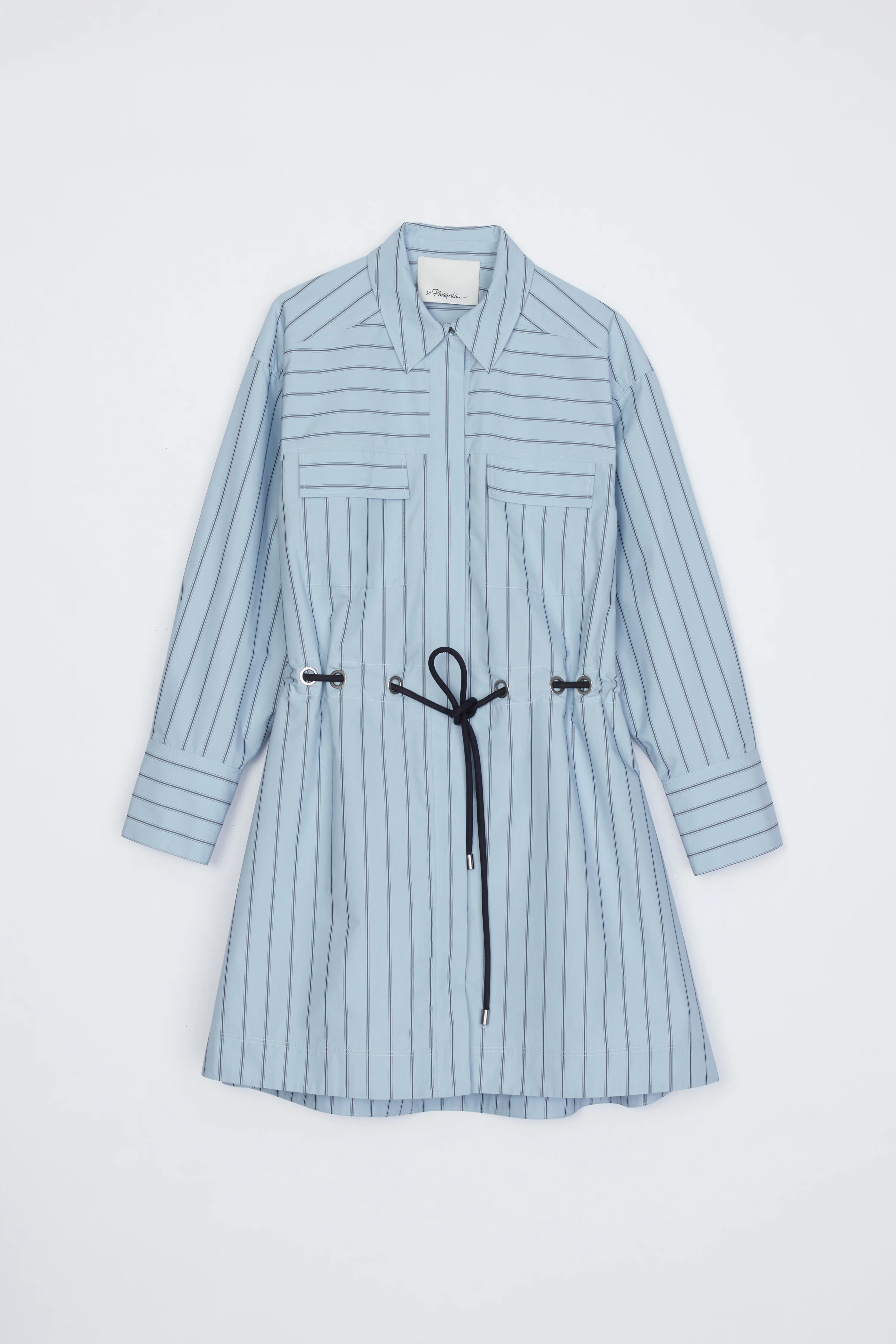 Shirt Dress with Ties - Image 7
