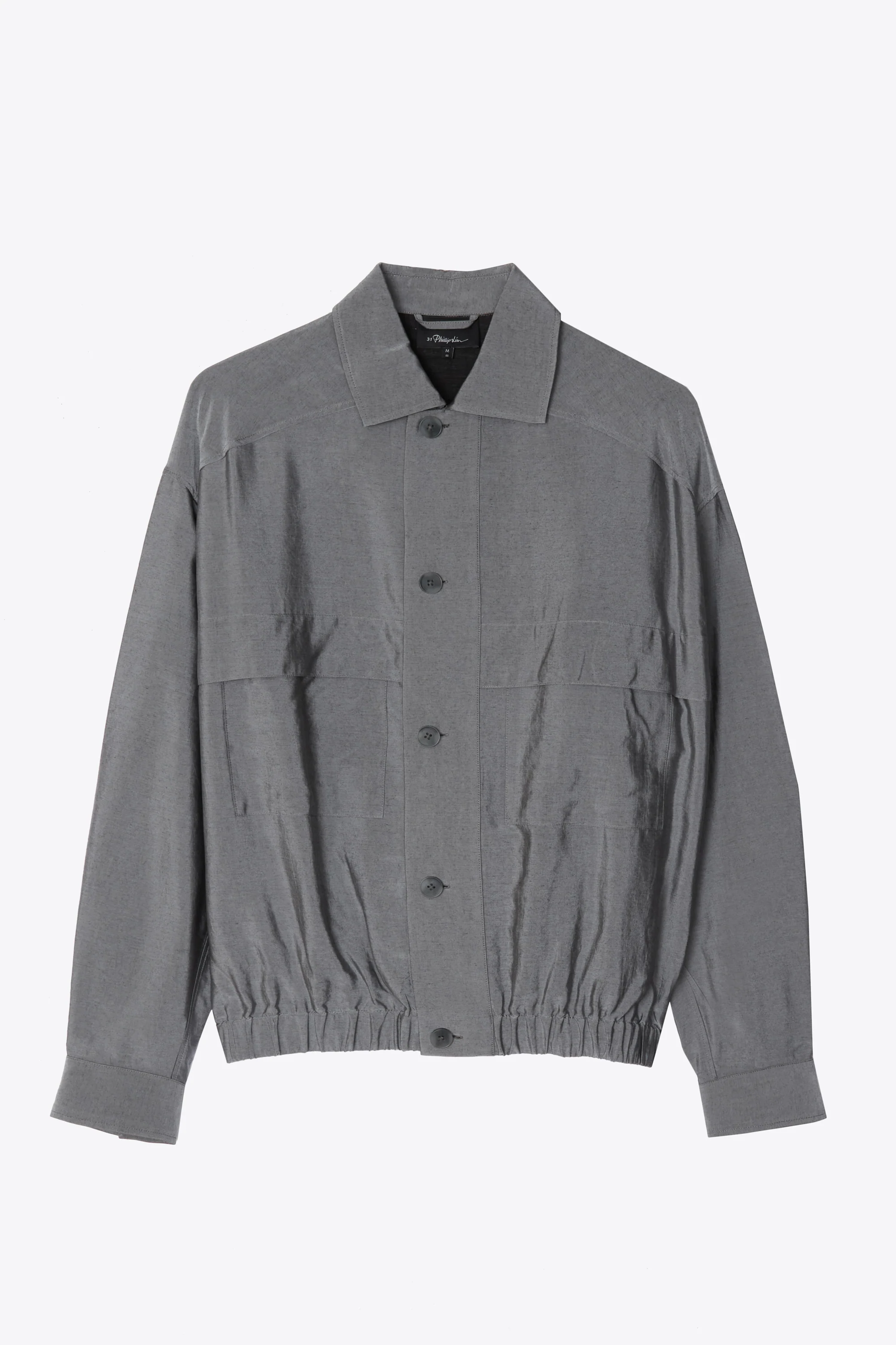 Long Sleeve Blouson Shirt