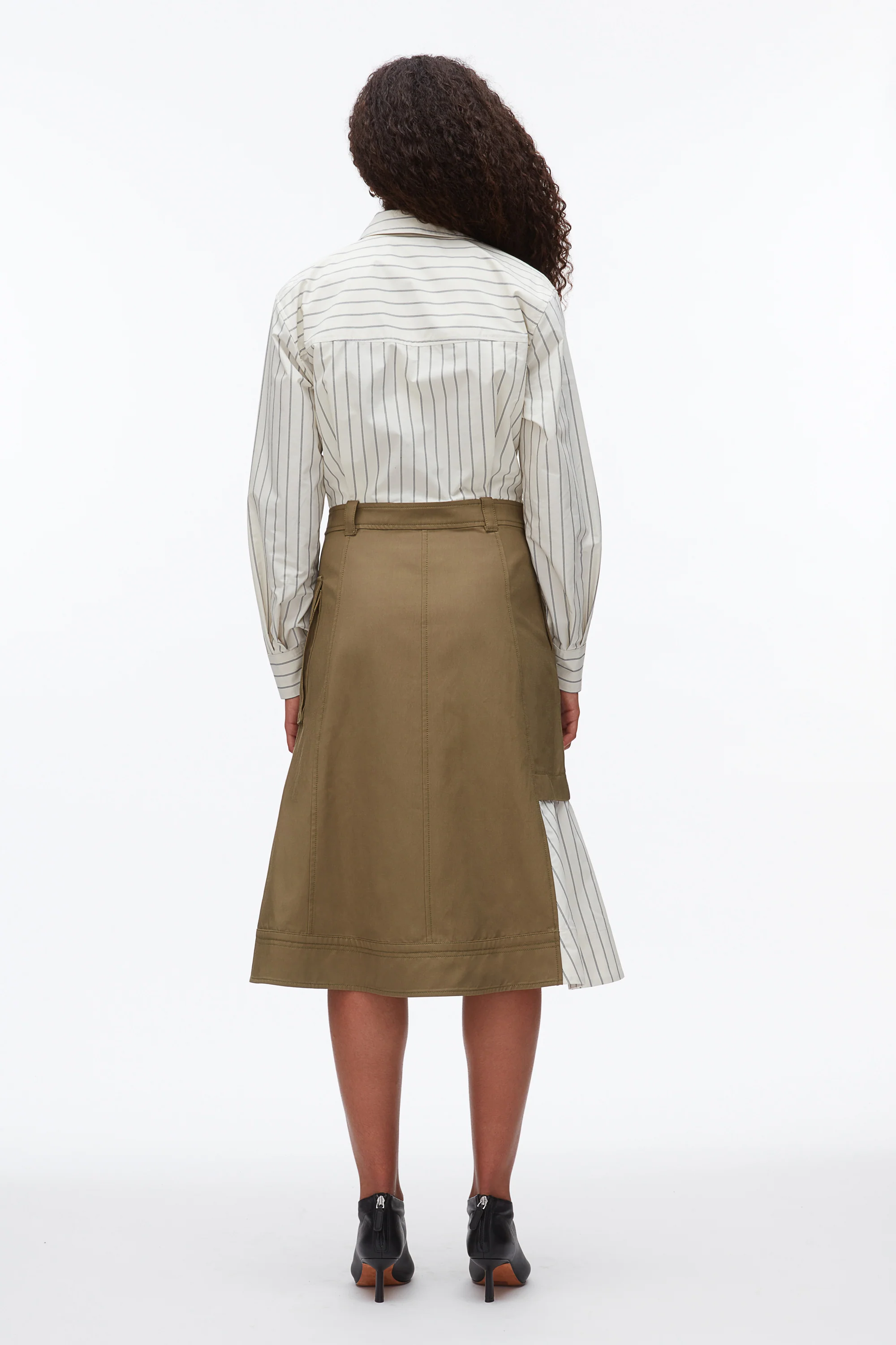 Hybrid Utility Shirt Dress - Image 4