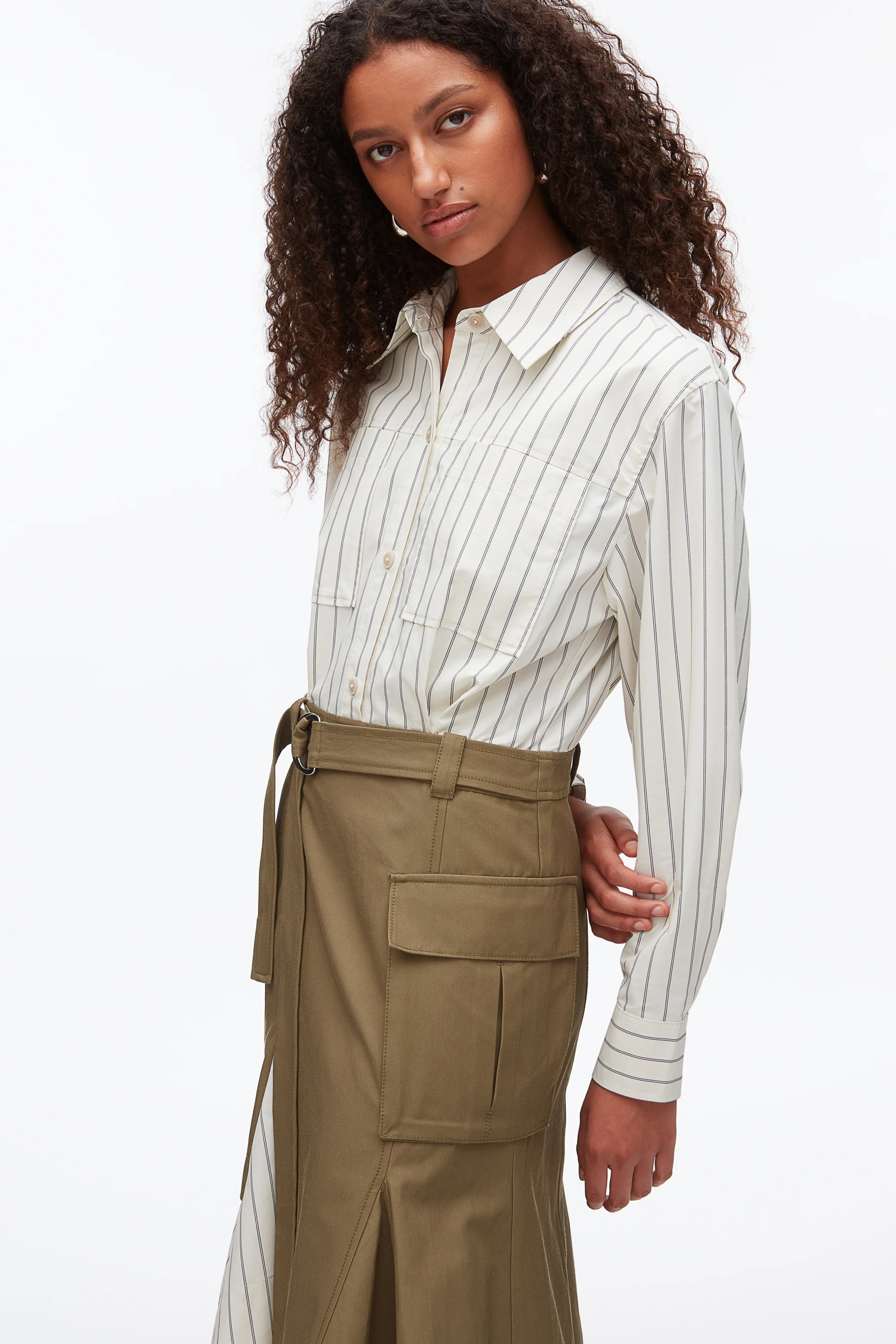 Hybrid Utility Shirt Dress - Image 6