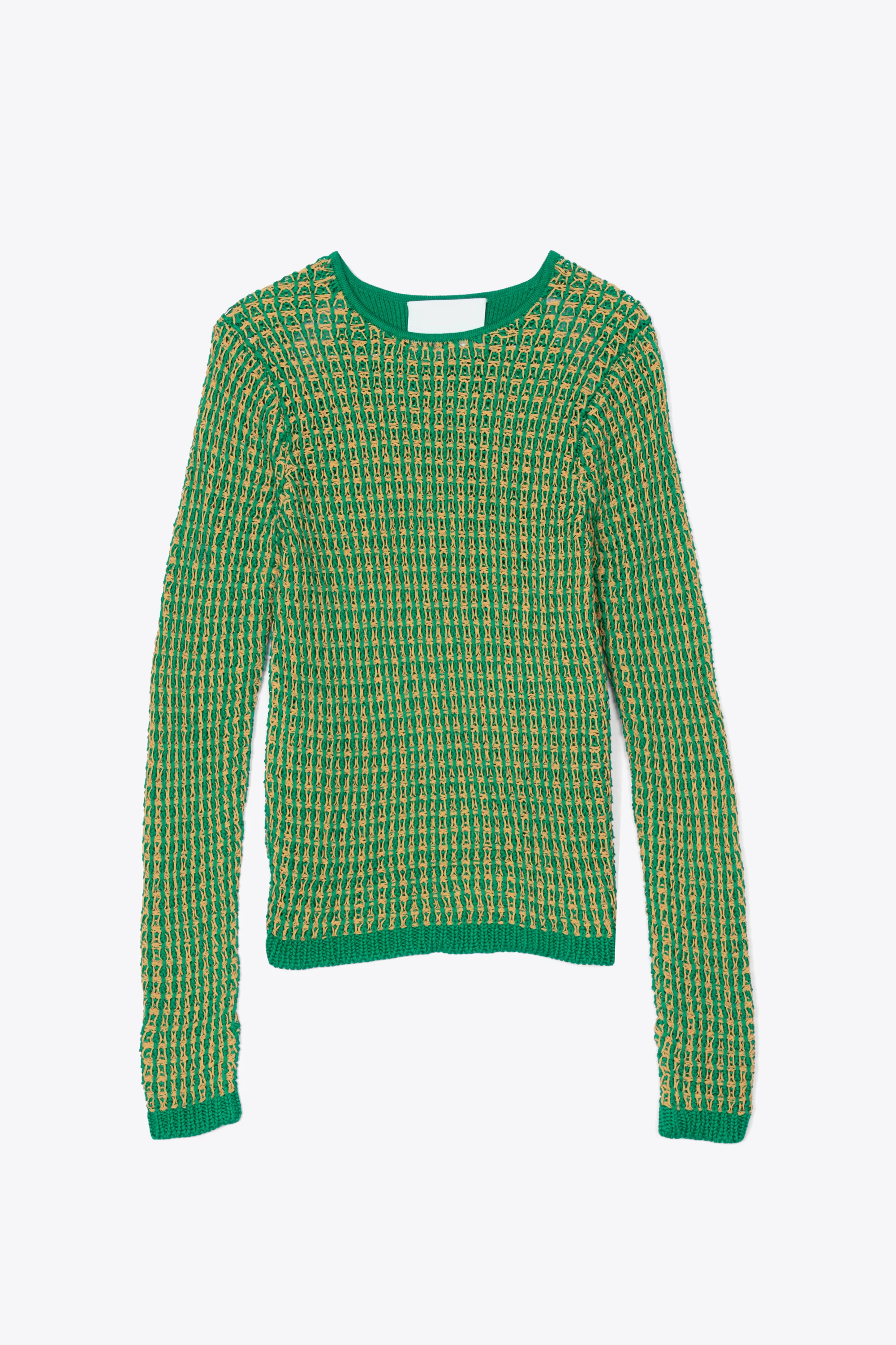 Textured Long Sleeve Crewneck - Image 5