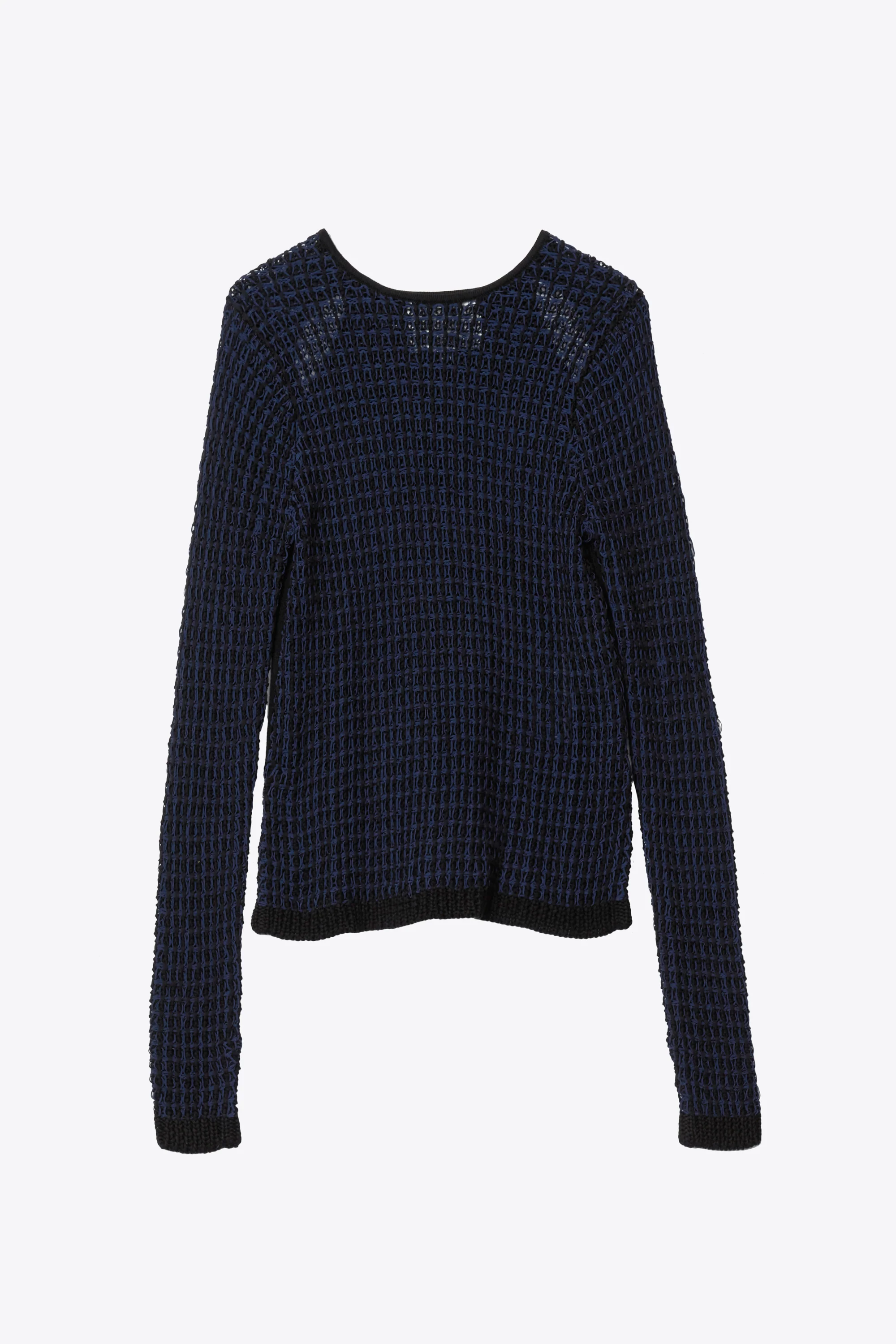 Textured Long Sleeve Crewneck - Image 7