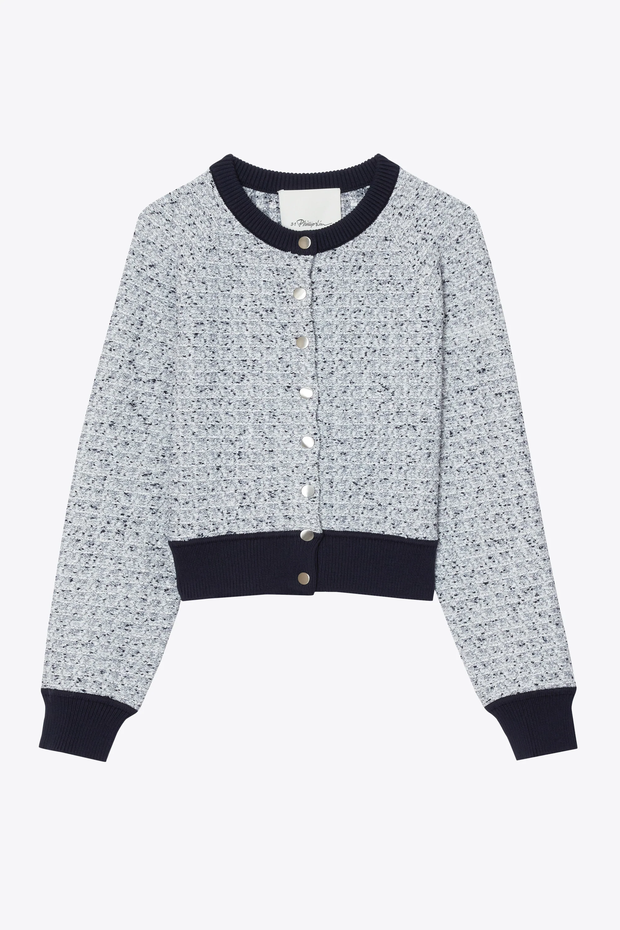 Crew Neck Raglan Cardigan - Image 7