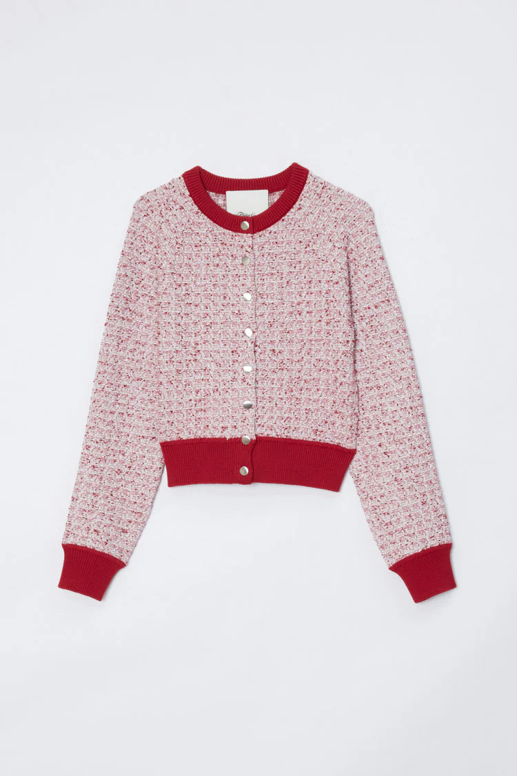 Crew Neck Raglan Cardigan - Image 8