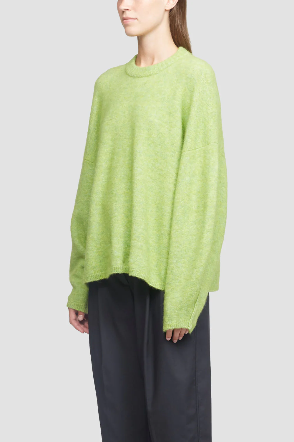 Long Sleeve Crew Neck Sweater - Image 2