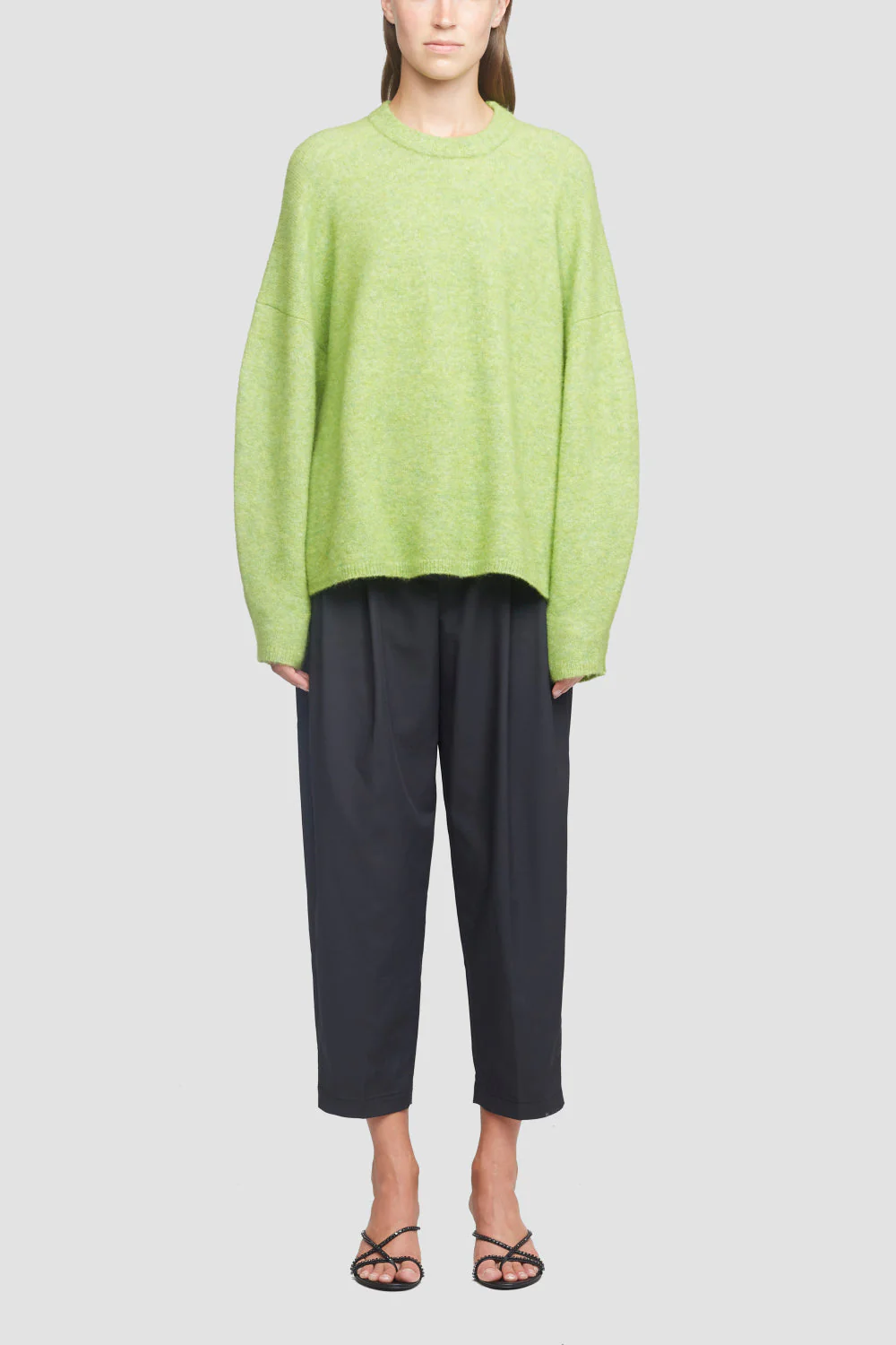 Long Sleeve Crew Neck Sweater - Image 5
