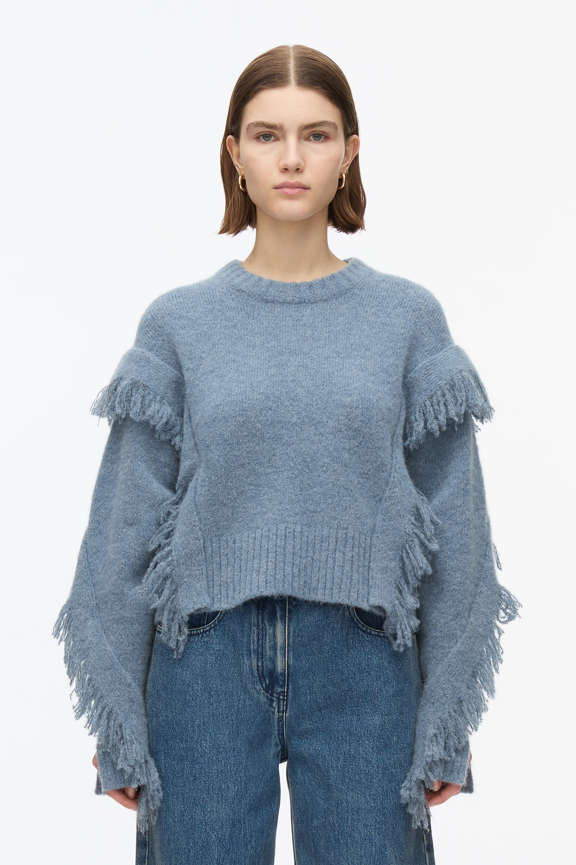 Fringe Crewneck Pullover - Image 10