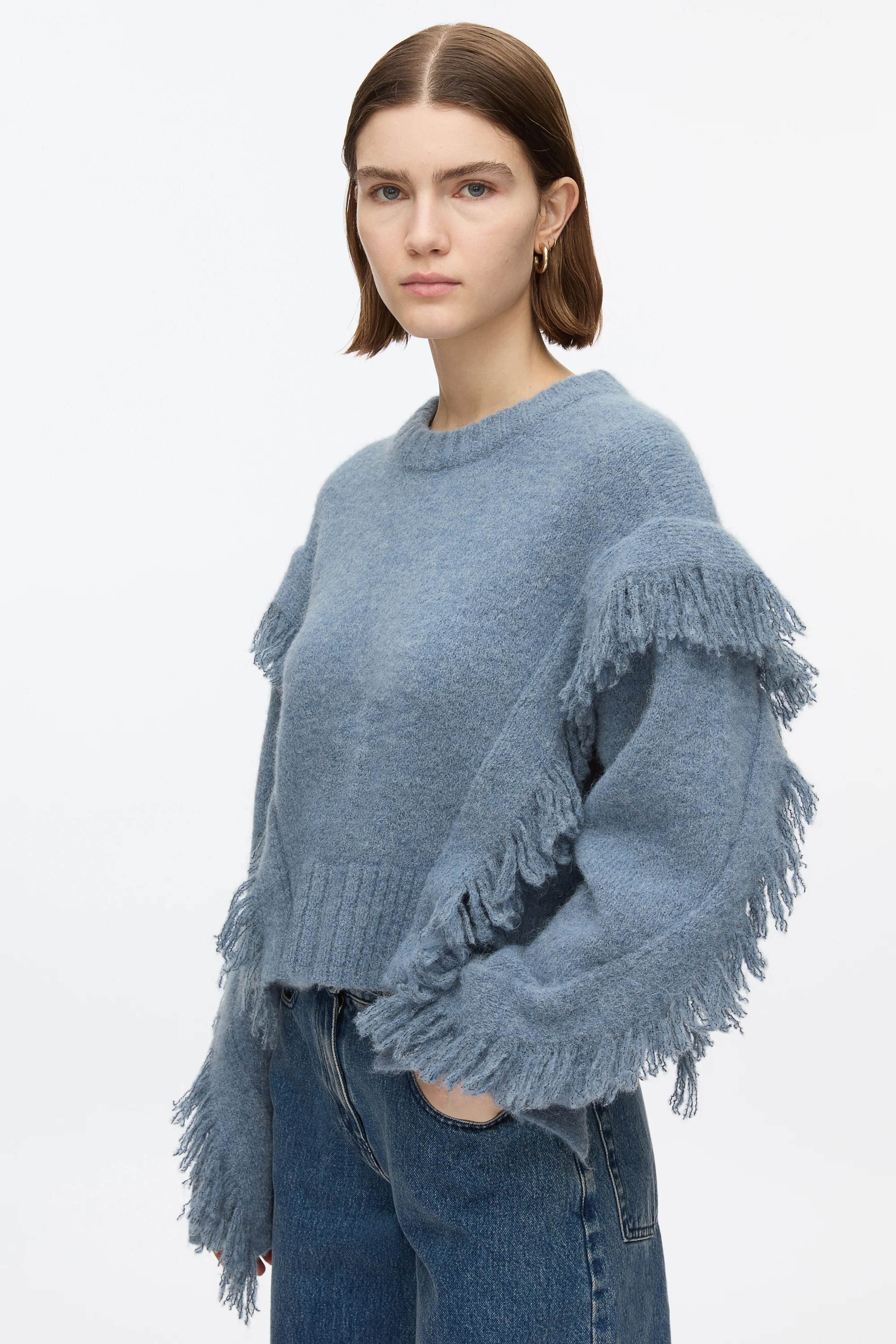 Fringe Crewneck Pullover - Image 13