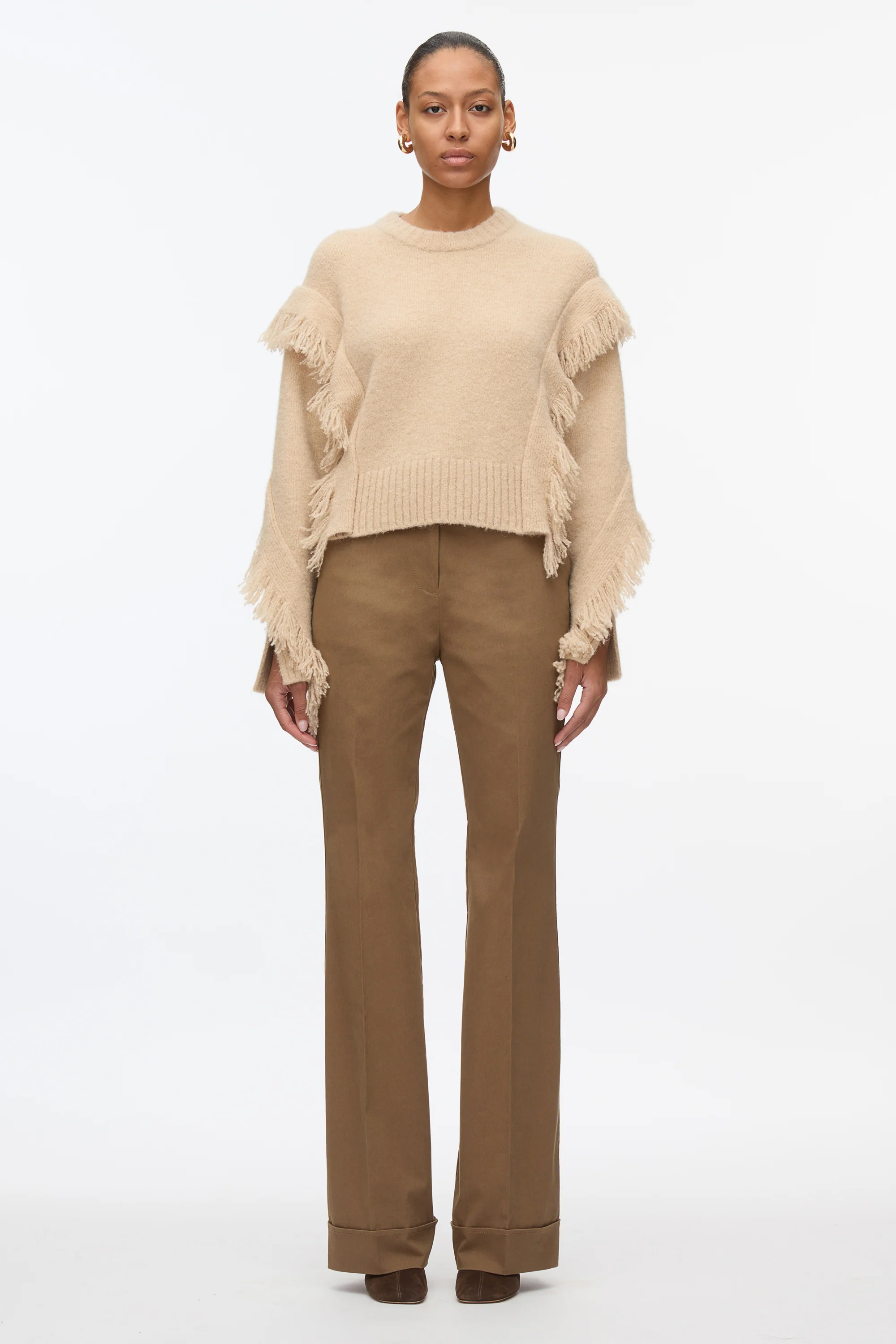 Fringe Crewneck Pullover - Image 3