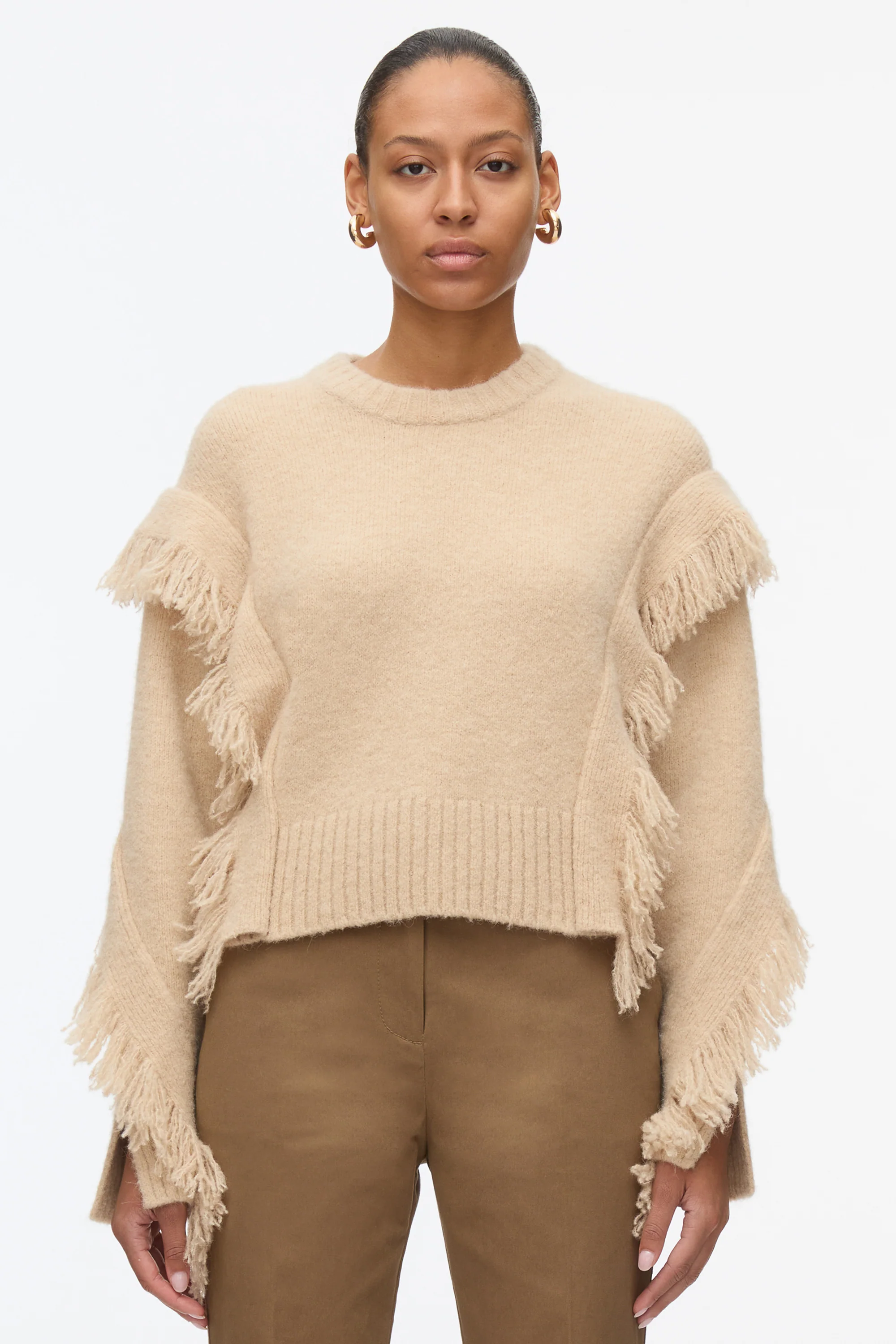 Fringe Crewneck Pullover - Image 4