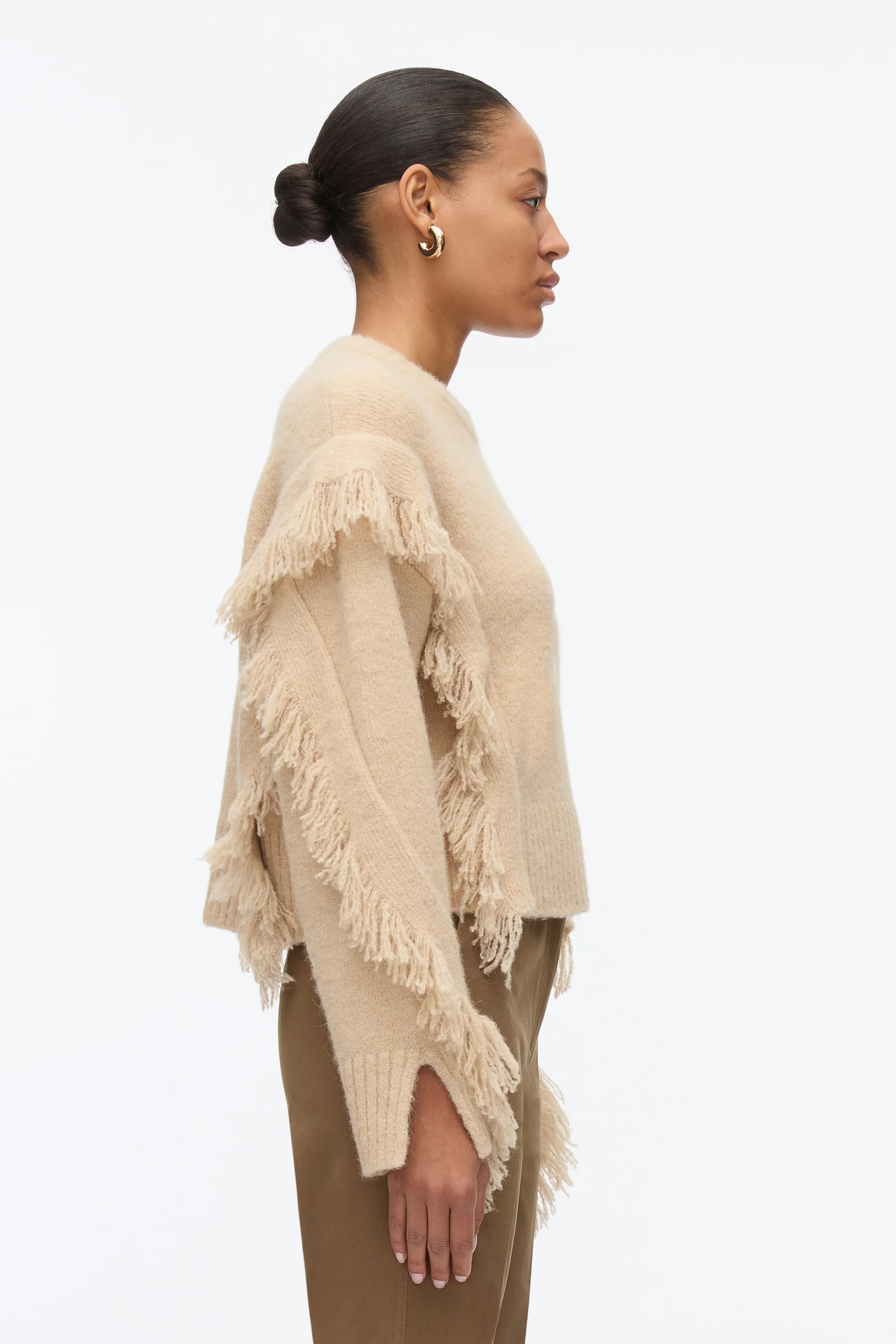 Fringe Crewneck Pullover - Image 5