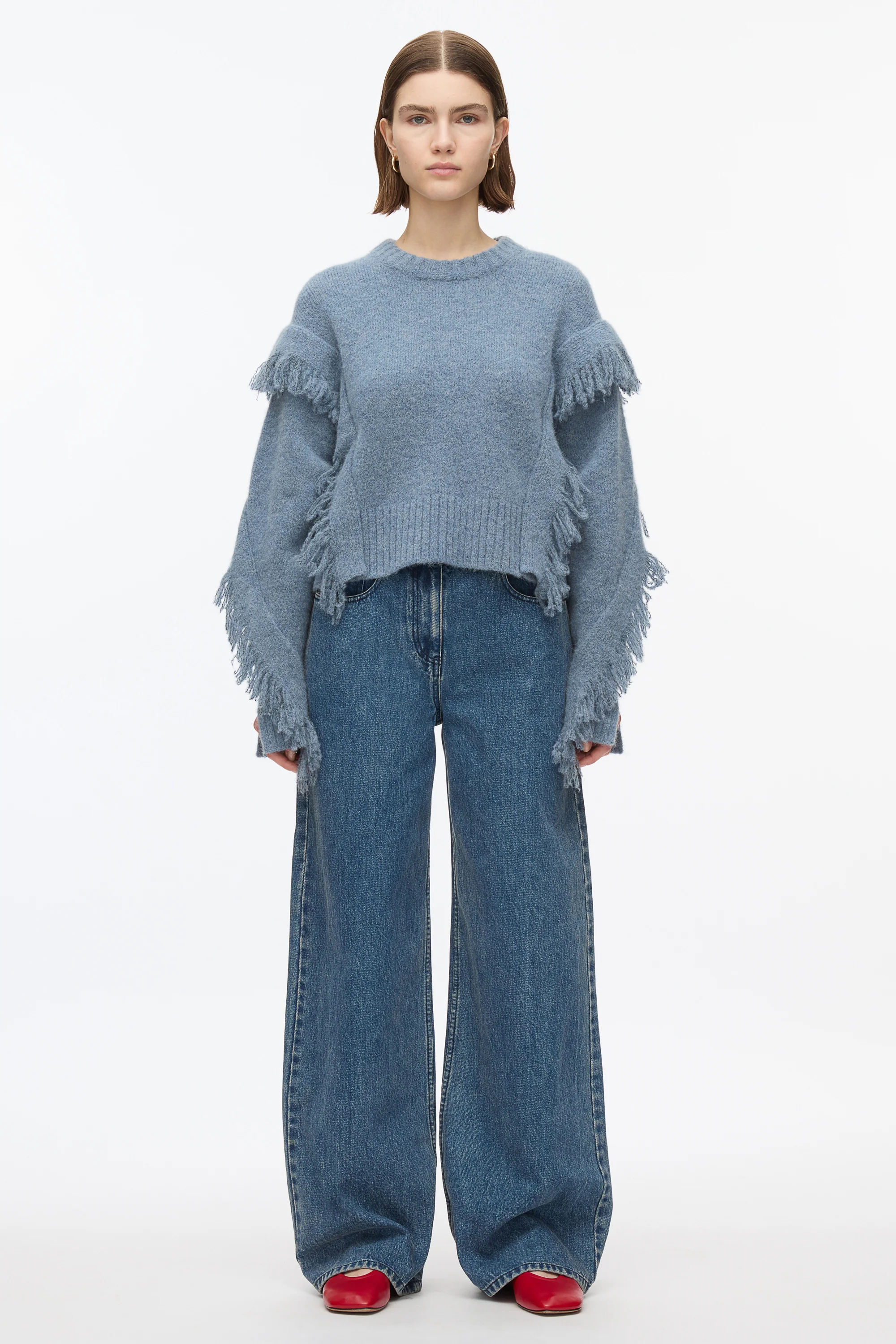 Fringe Crewneck Pullover - Image 9