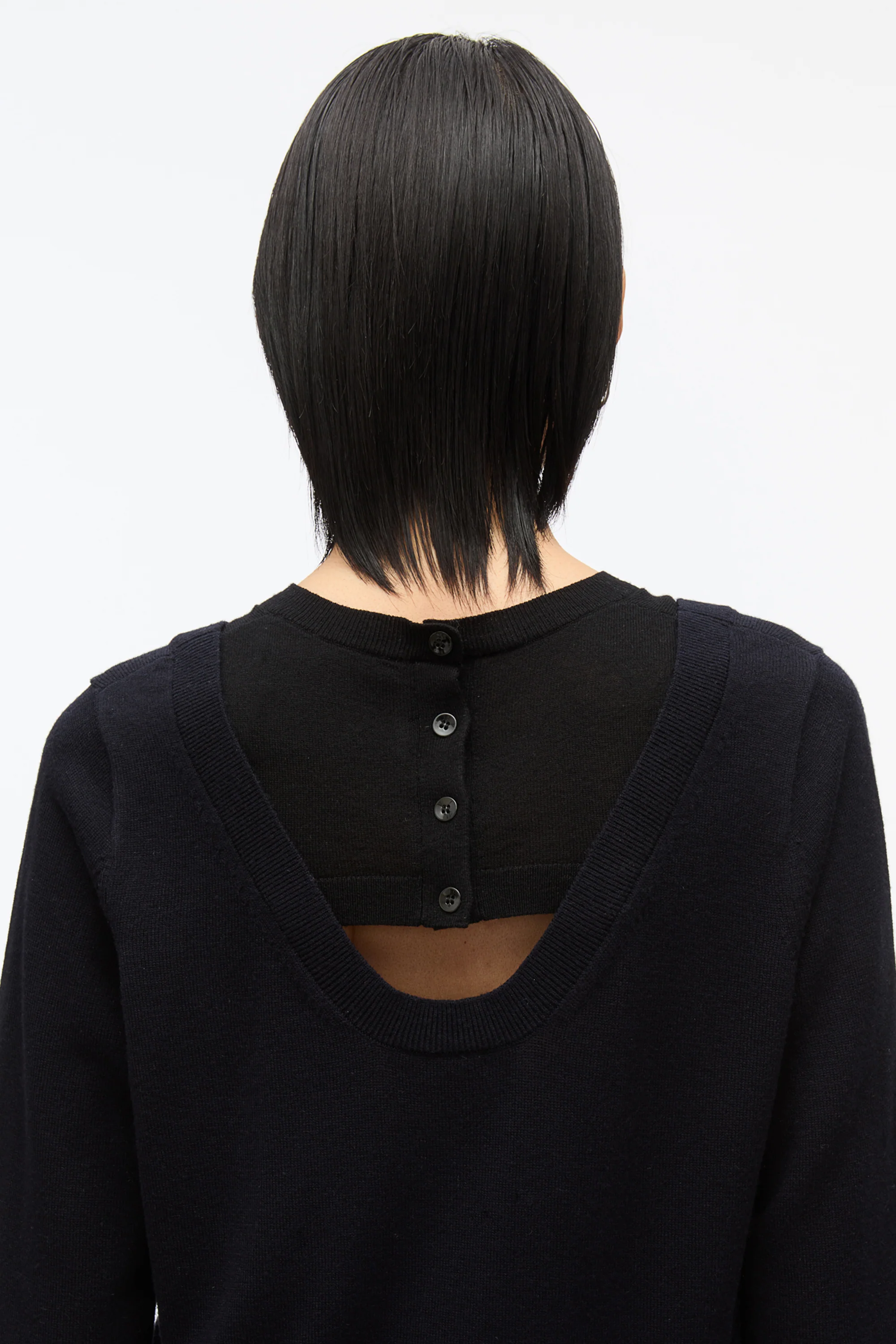 Layered Knit Pullover with Keyhole - Image 18