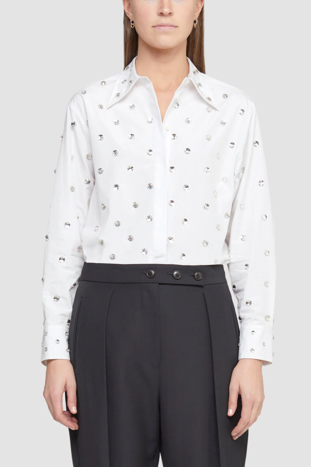 Ls Emb Poplin Shirt - Image 3